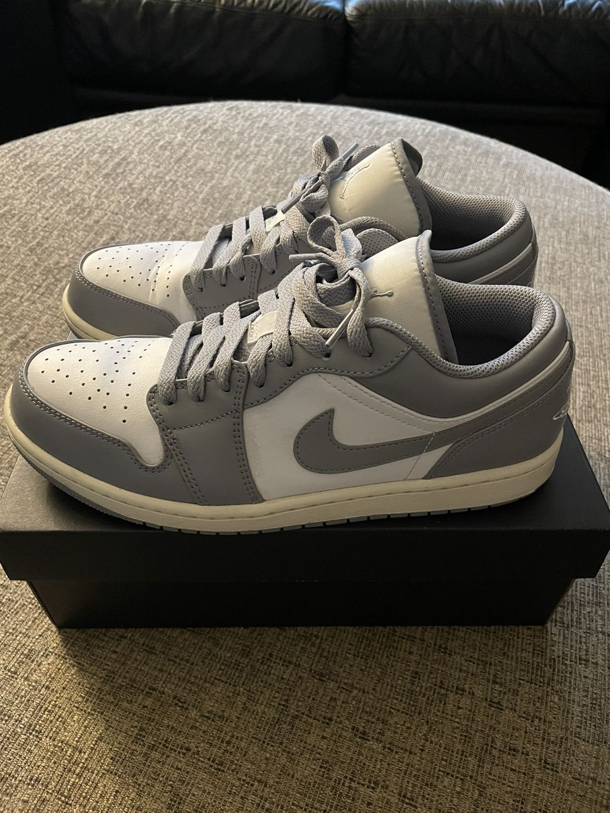 Jordan Brand Air Jordan 1 Low Vintage Grey Size US 10 / EU 43 - 3 Thumbnail