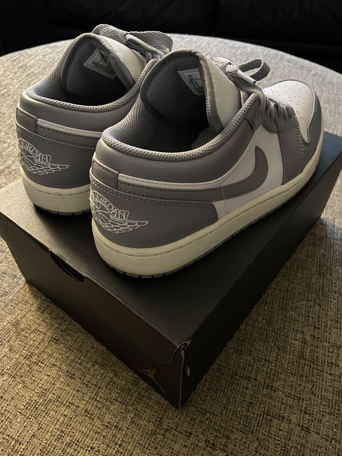 Jordan Brand Air Jordan 1 Low Vintage Grey Size US 10 / EU 43 - 6 Thumbnail