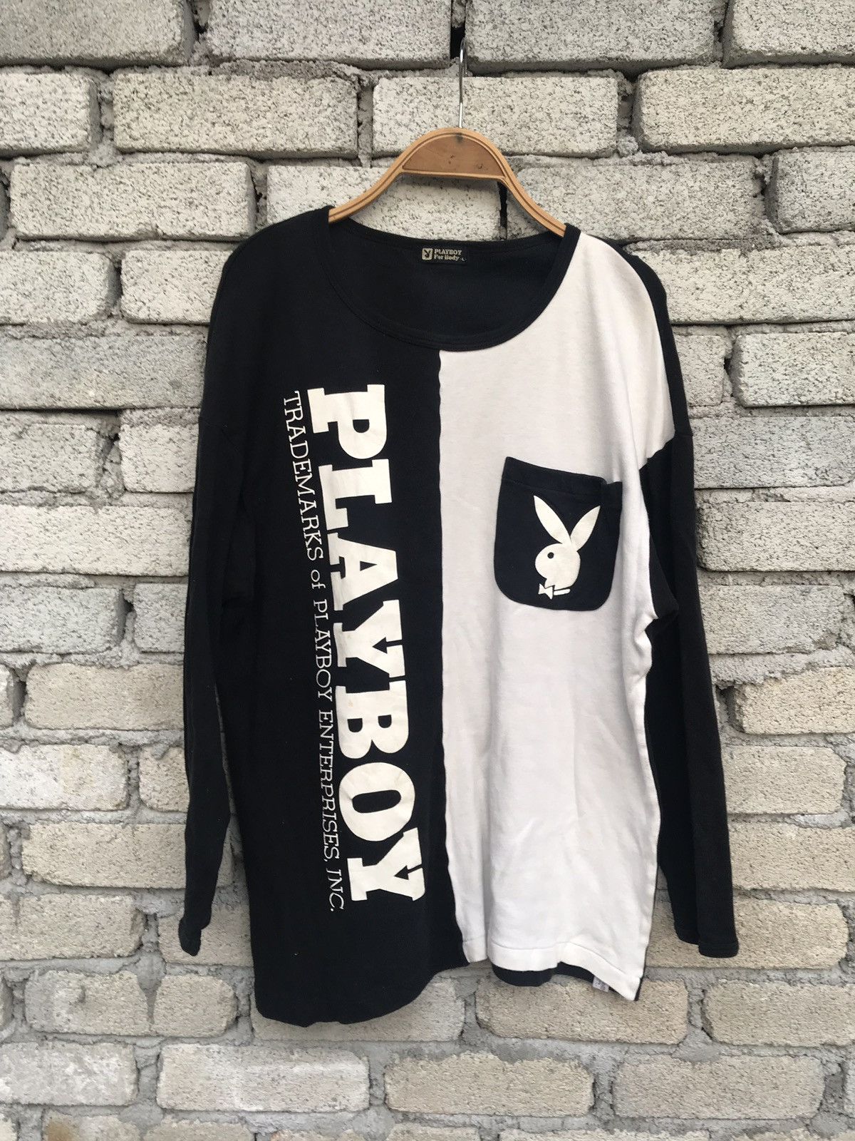 Designer × Playboy × Seditionaries Playboy for body long sleeved T-shirt Size US L / EU 52-54 / 3 - 1 Thumbnail