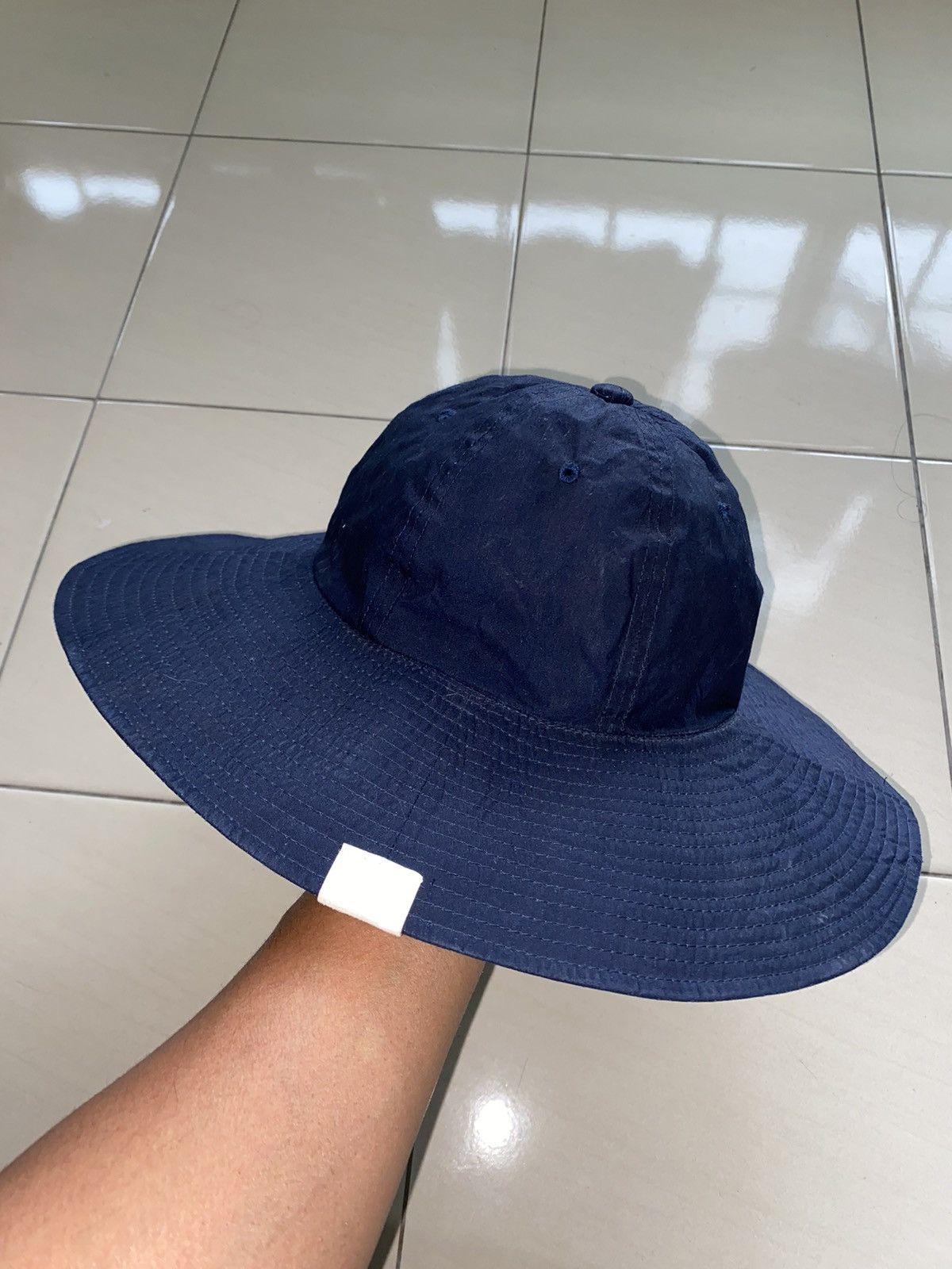 White Mountaineering Water Repellent Nylon Hat Size ONE SIZE - 4 Thumbnail