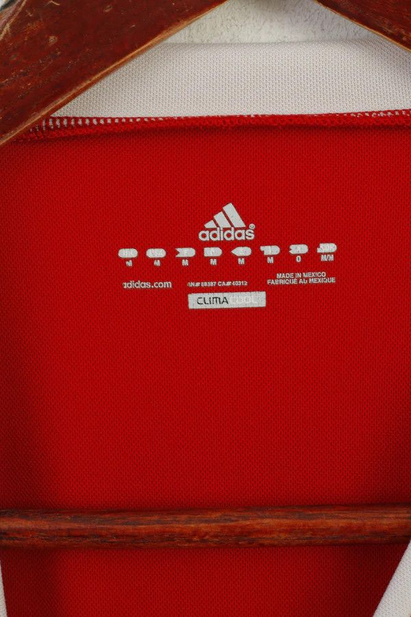 Adidas × Vintage Adidas Men M Shirt Red Climacool MLS Soccer 1311 Size US M / EU 48-50 / 2 - 4 Thumbnail