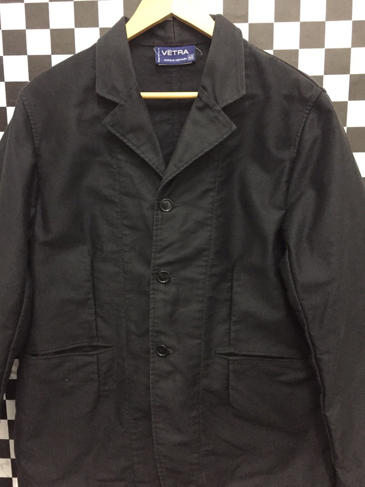 Vetra Vintage Vetra Marque Deposee Work Wear Blazer Jacket Size US M / EU 48-50 / 2 - 2 Thumbnail
