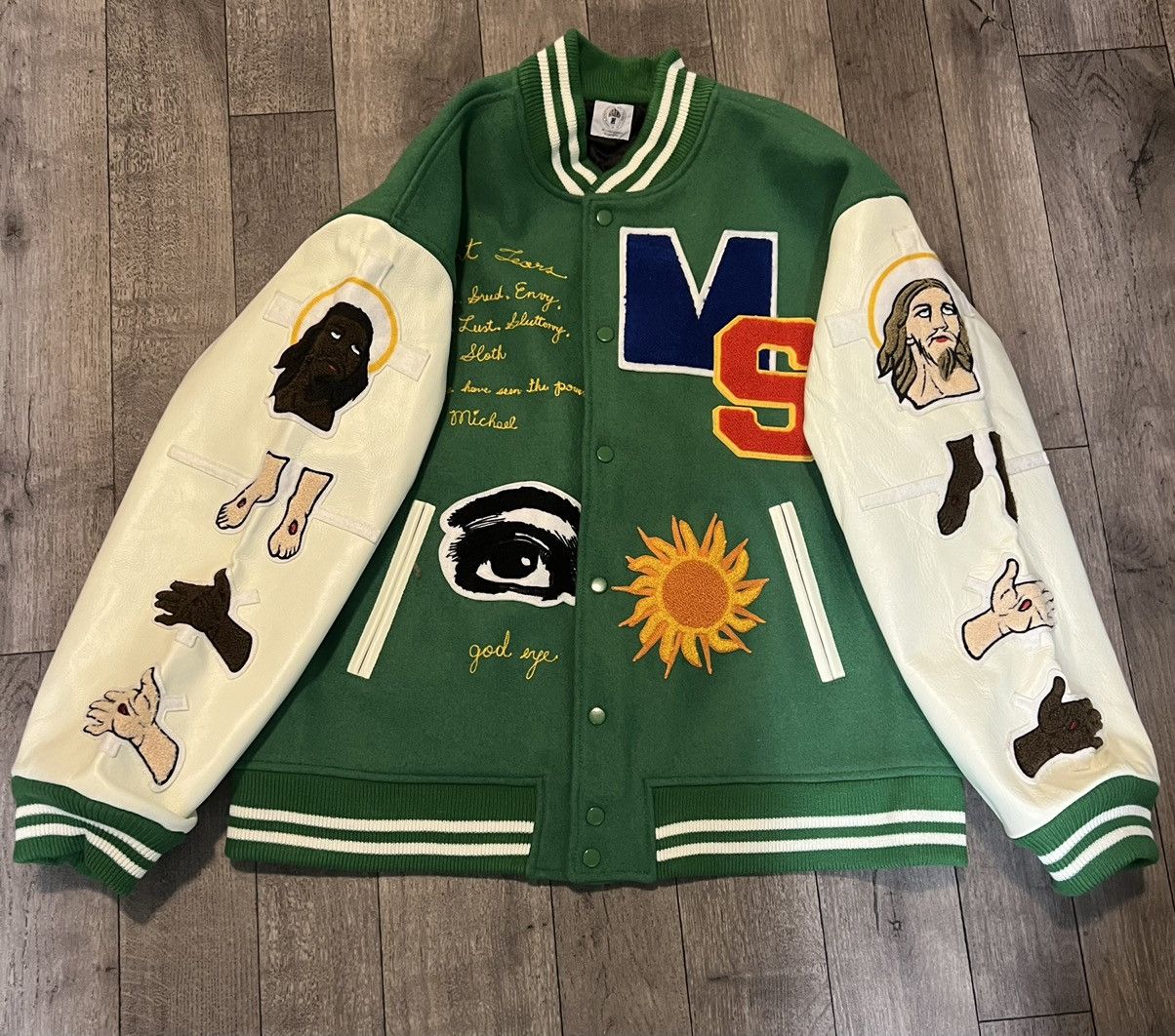 Saint Michael Denim Tears Varsity | Grailed