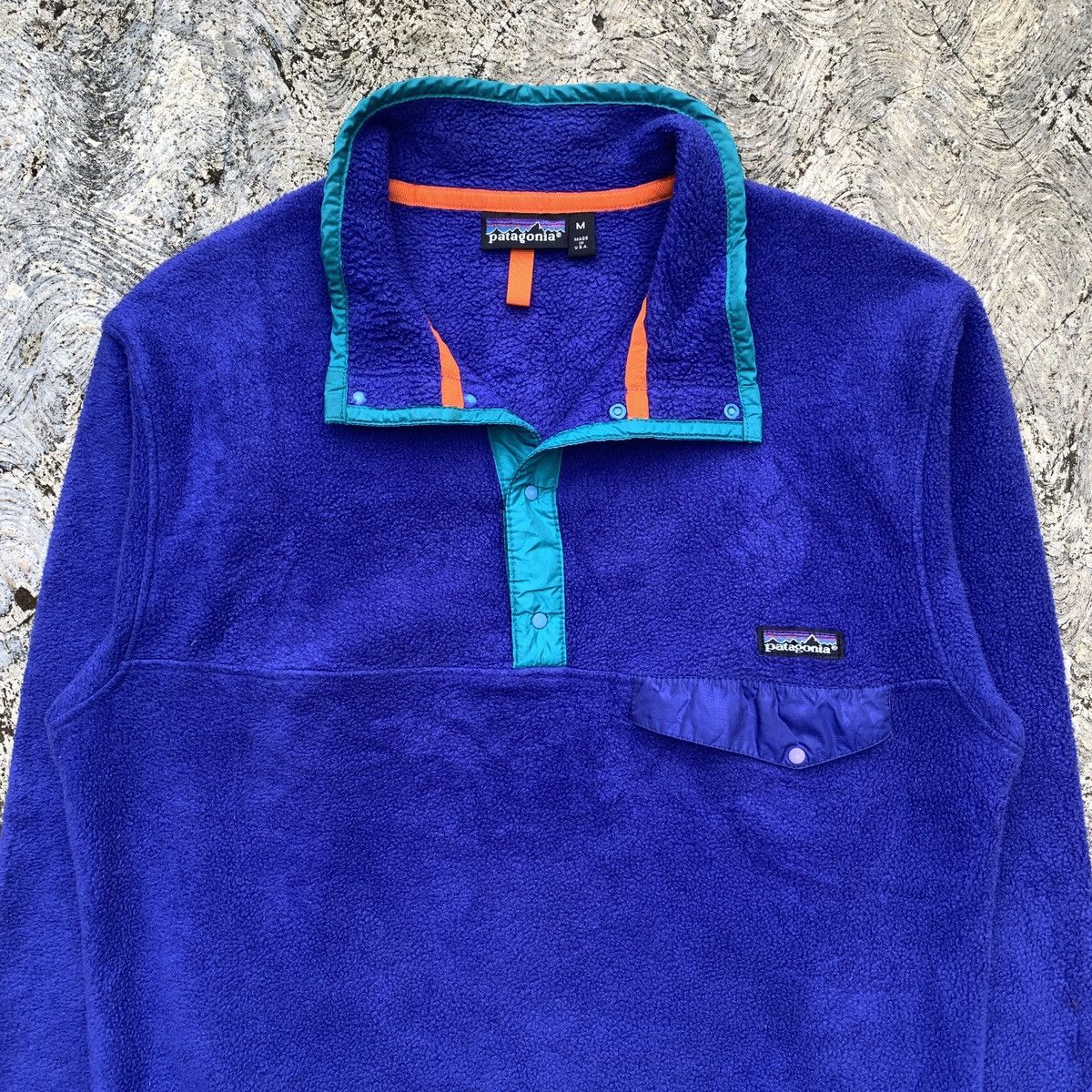 Patagonia Patagonia Fleece Synchilla Snap-T Made in USA Size US M / EU 48-50 / 2 - 2 Thumbnail
