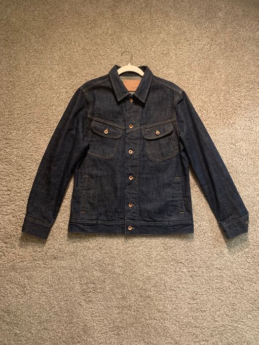 The Long Haul Jacket Rinsed Organic Selvage
