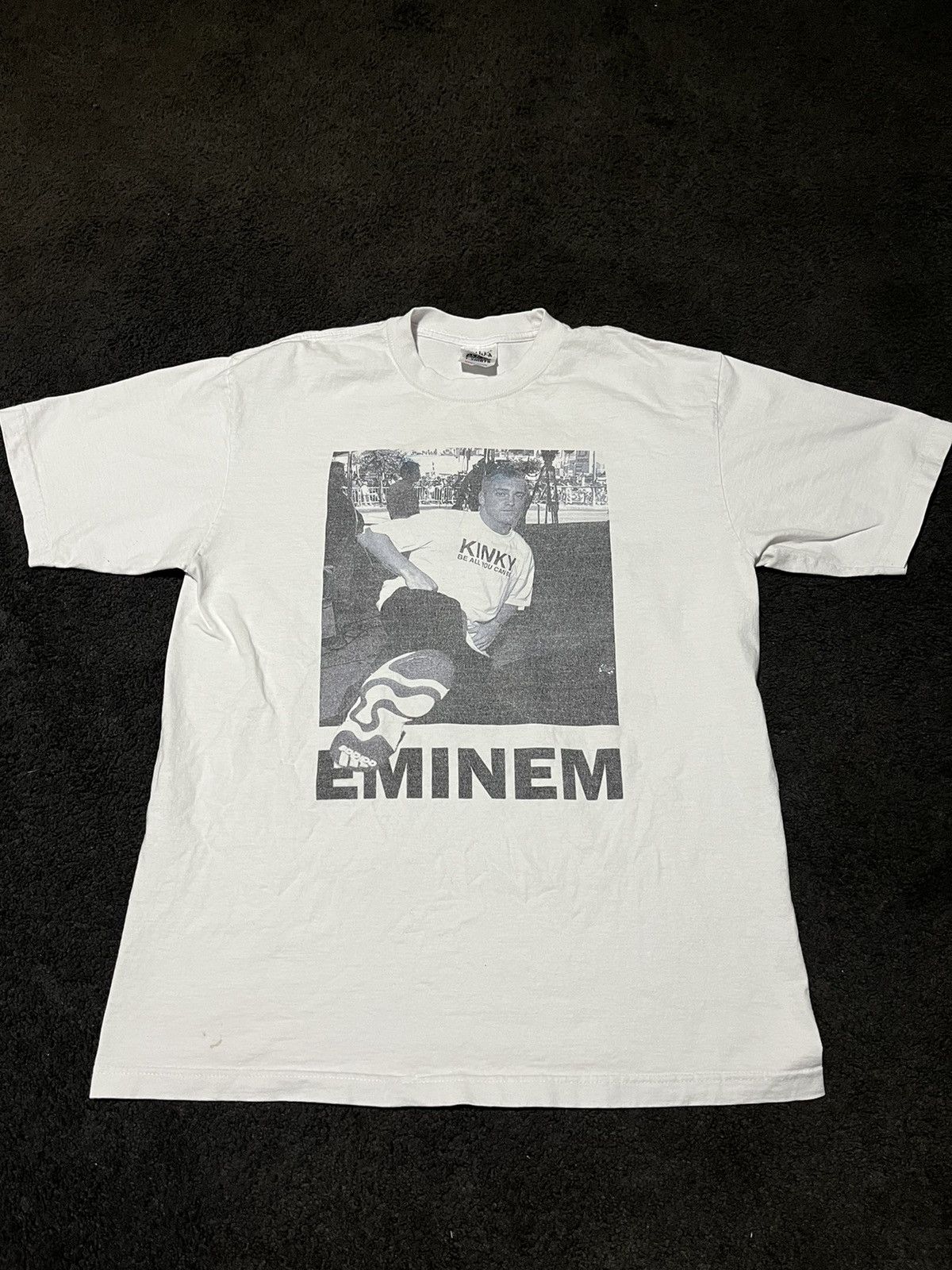 Eminem × Vintage Vintage Eminem Kinky 2000s T Shirt Y2K Slim Shady 2Pac ...