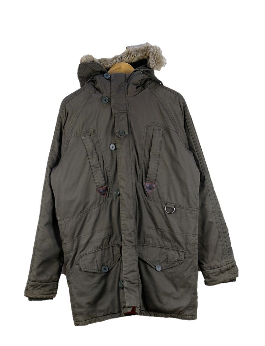 Adidas Parka The Brand 3 Striped Jacket