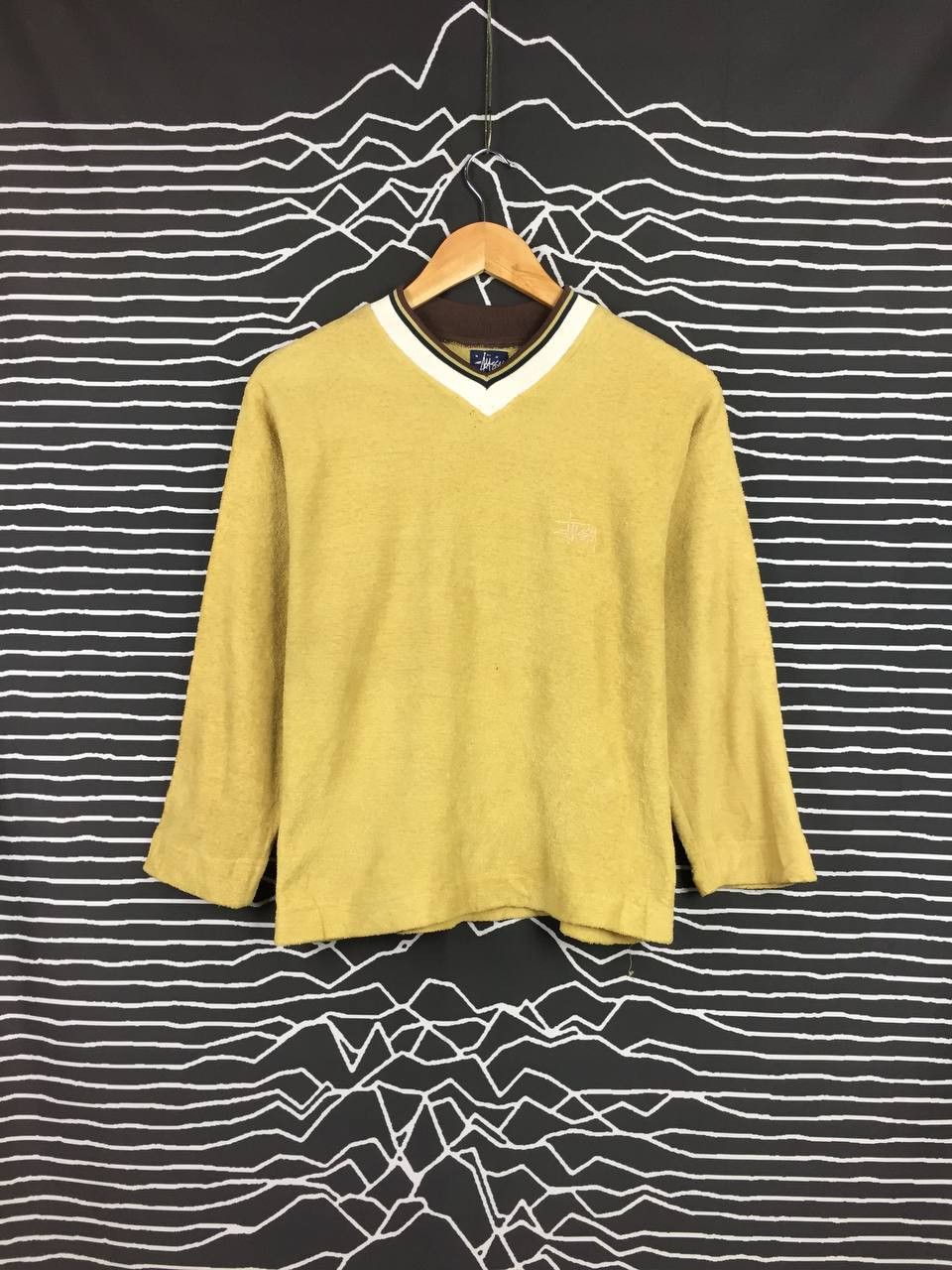Made in OZ”old stussy 90s 白タグ パイル地 Tシャツ - メルカリ