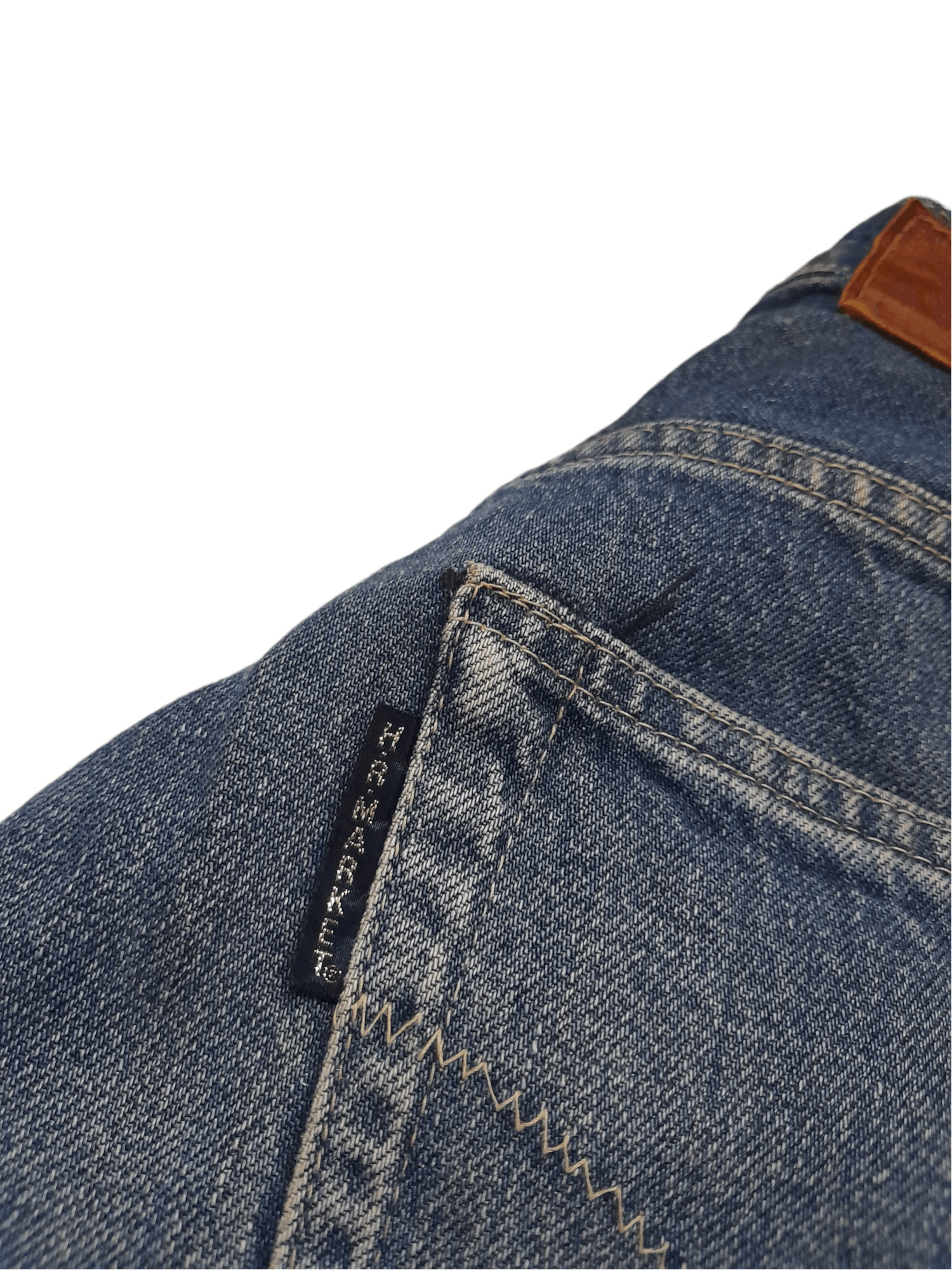 HOLLYWOOD RANCH MARKET Hollywood Ranch Market HRM Selvedge Denim (E446) Size US 29 - 3 Thumbnail