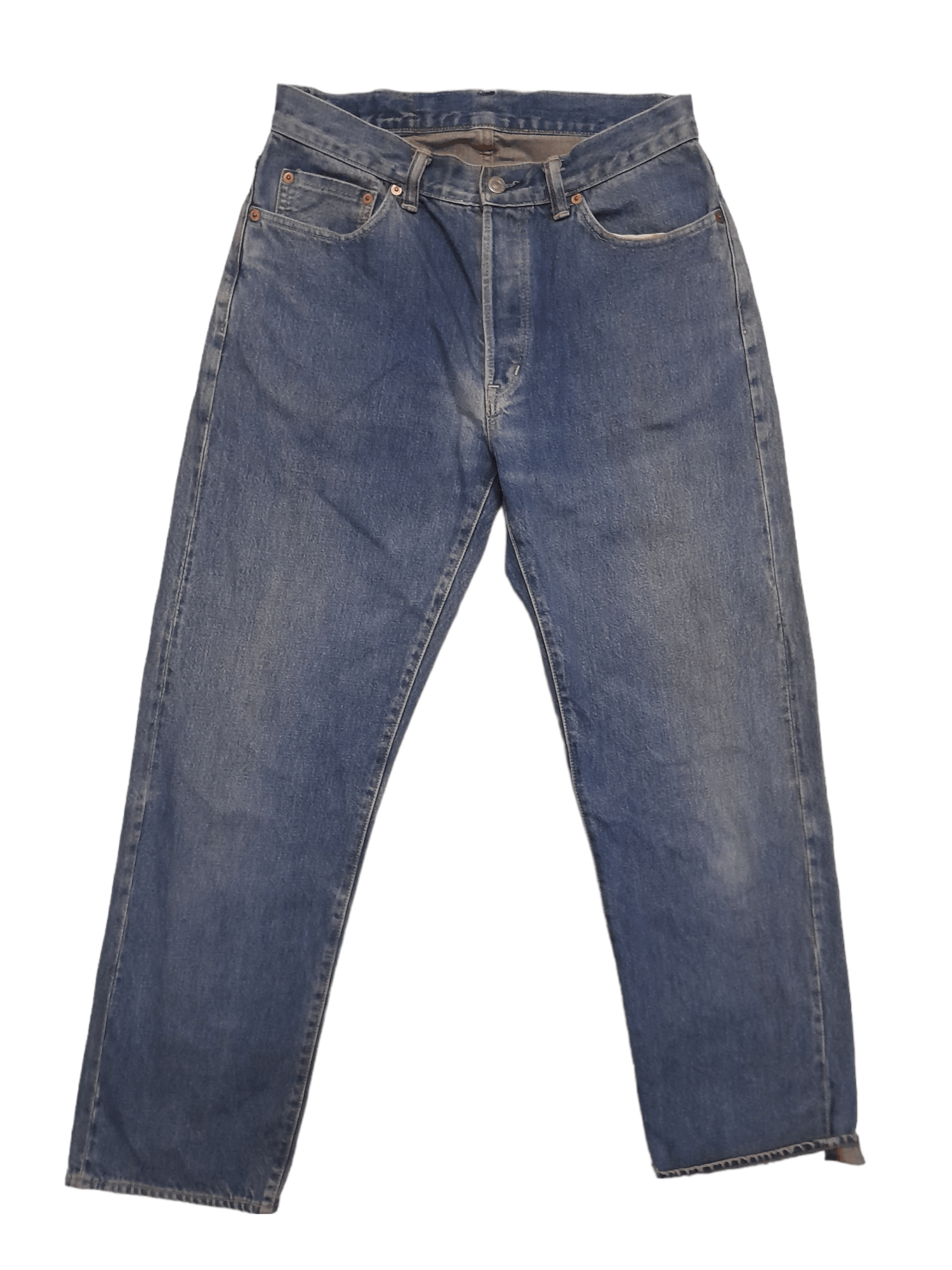 HOLLYWOOD RANCH MARKET Hollywood Ranch Market HRM Selvedge Denim (E446) Size US 29 - 4 Thumbnail