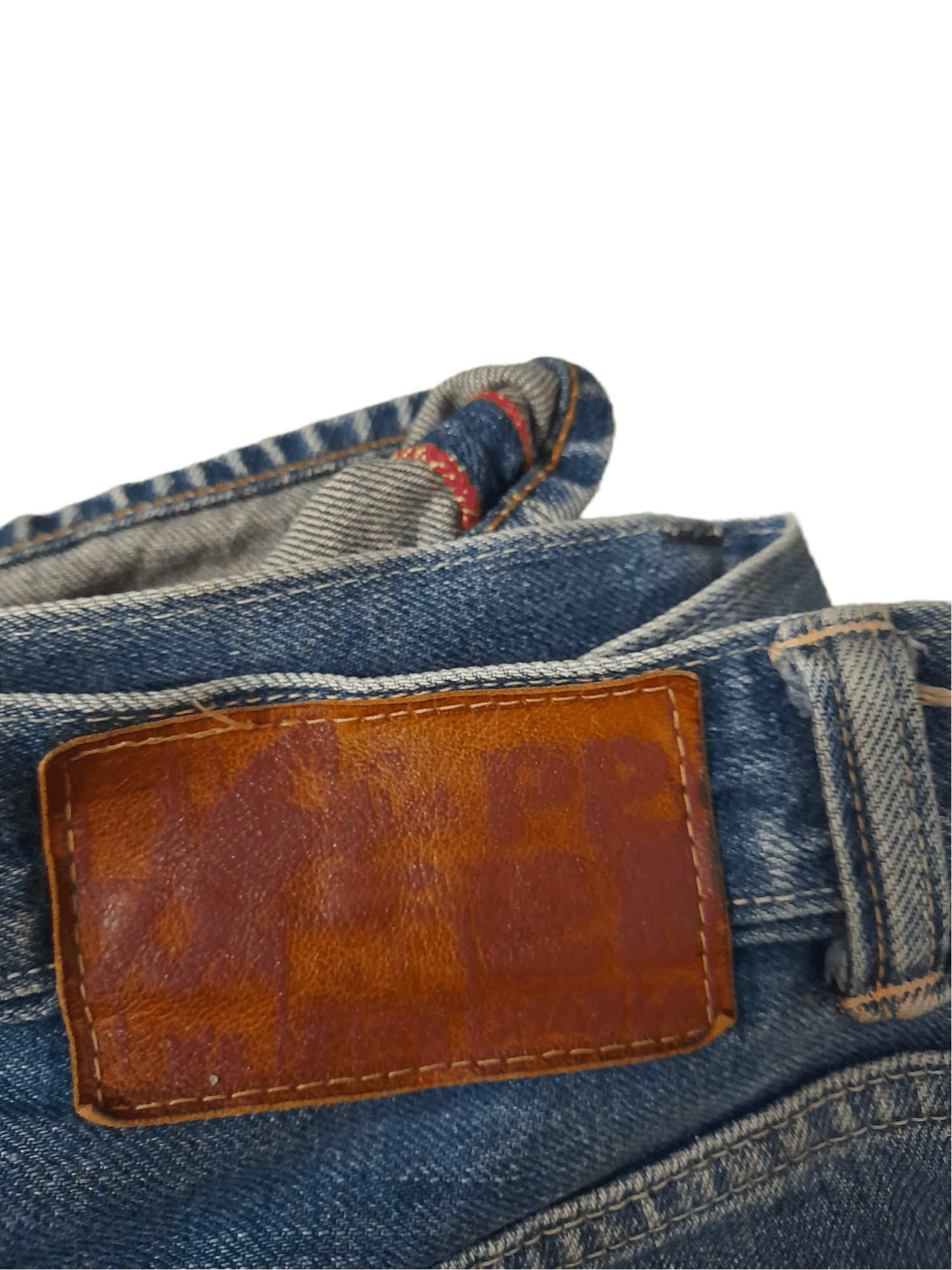 HOLLYWOOD RANCH MARKET Hollywood Ranch Market HRM Selvedge Denim (E446) Size US 29 - 11 Thumbnail