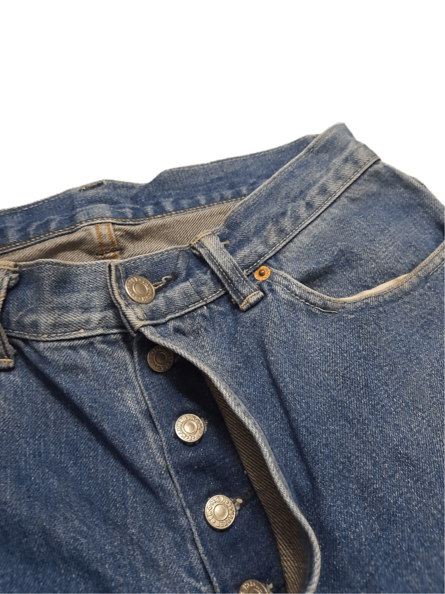 HOLLYWOOD RANCH MARKET Hollywood Ranch Market HRM Selvedge Denim (E446) Size US 29 - 7 Thumbnail