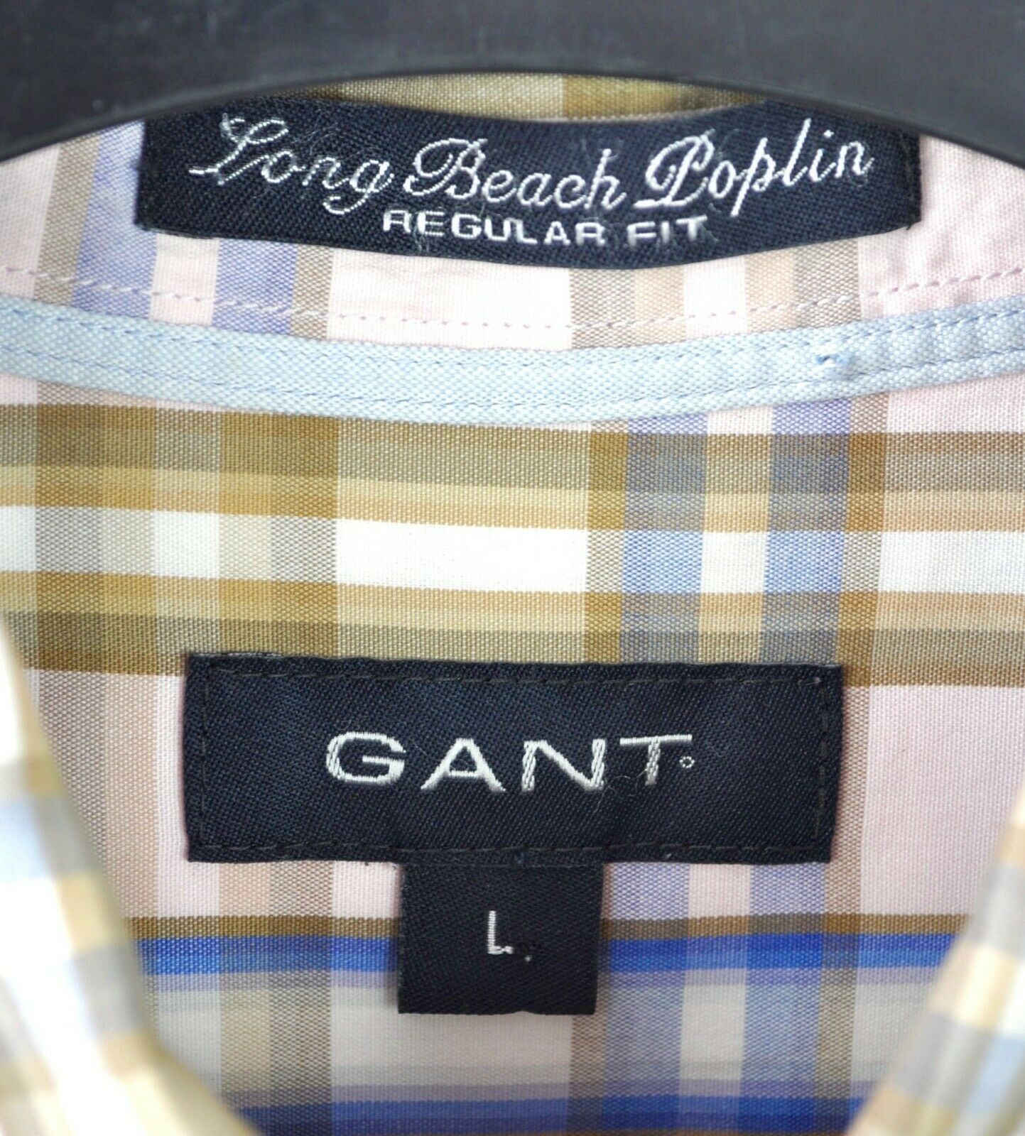 Gant GANT Long Beach Poplin Western Casual Shirt Short Sleeved Size US L / EU 52-54 / 3 - 8 Thumbnail
