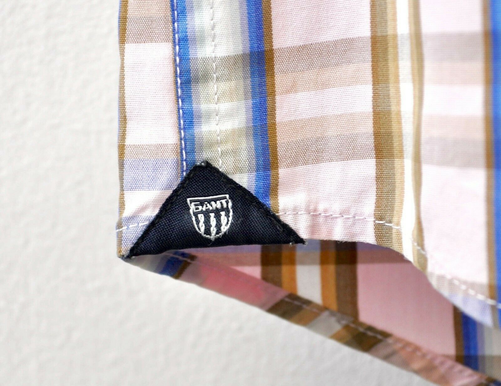 Gant GANT Long Beach Poplin Western Casual Shirt Short Sleeved Size US L / EU 52-54 / 3 - 6 Thumbnail