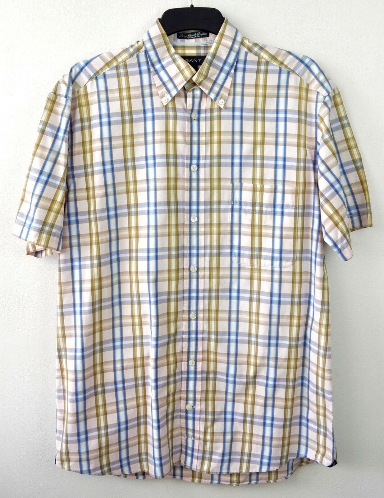 Gant GANT Long Beach Poplin Western Casual Shirt Short Sleeved Size US L / EU 52-54 / 3 - 1 Thumbnail