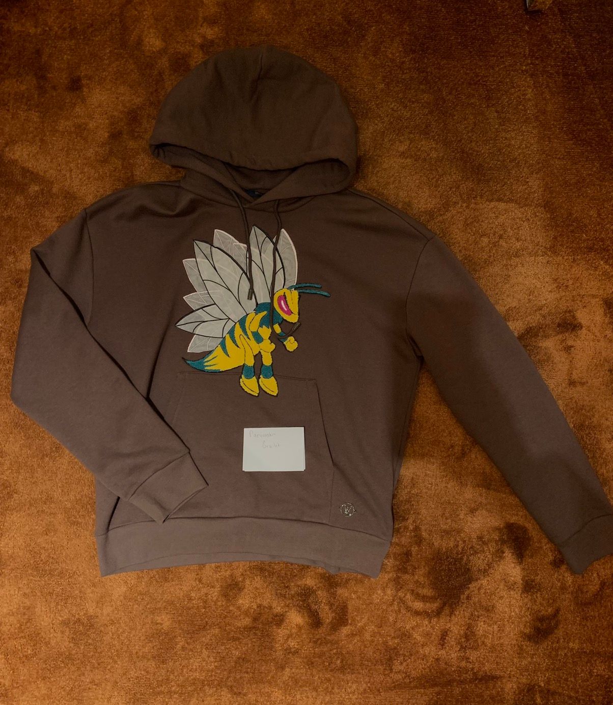 LV GRAPHIC BEE PATCHED HOODIE – billionaireboulevard