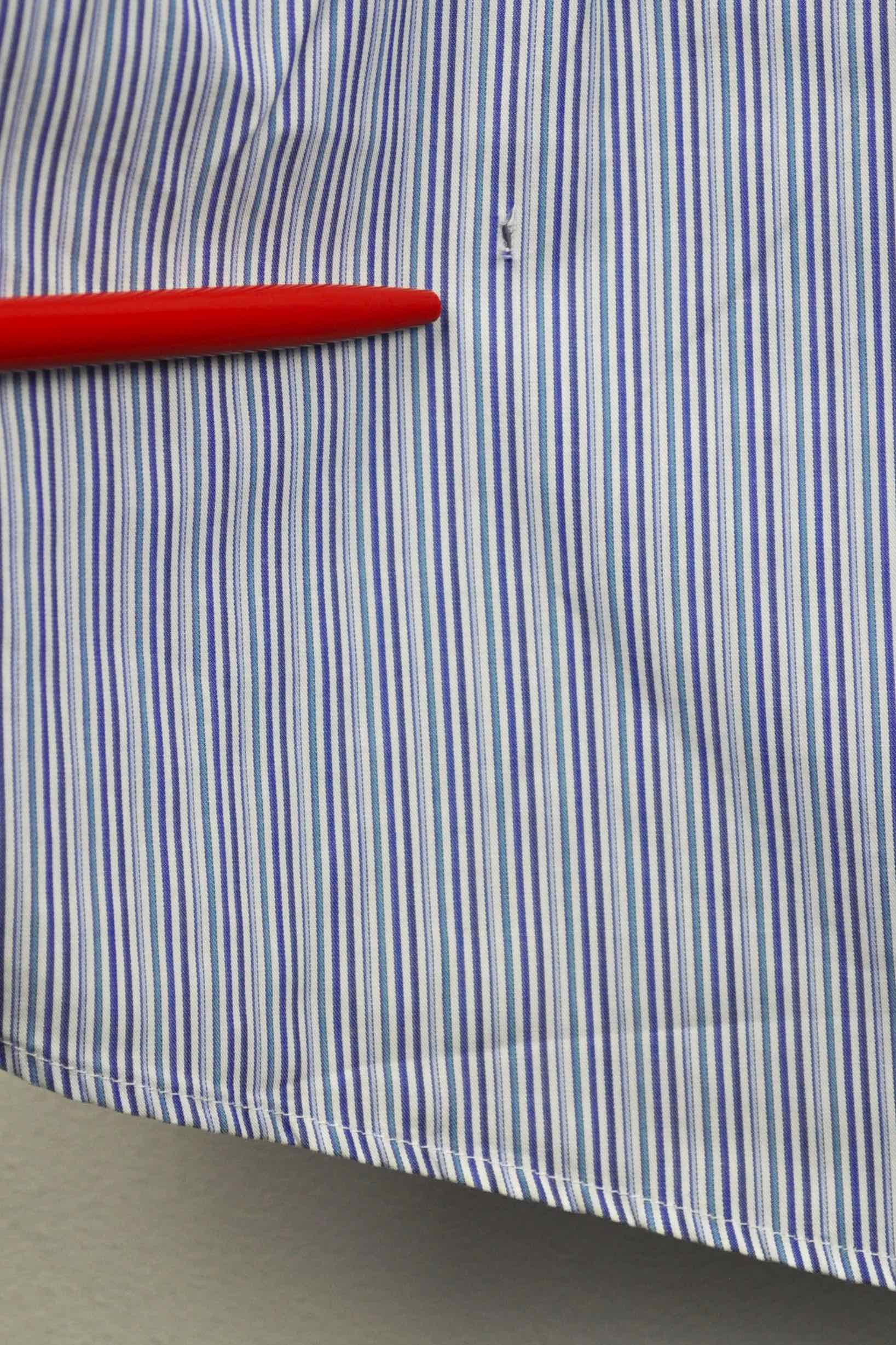 Eton ETON Contemporary Cotton Shirt Formal Pinstriped Casual Size 40R - 6 Thumbnail