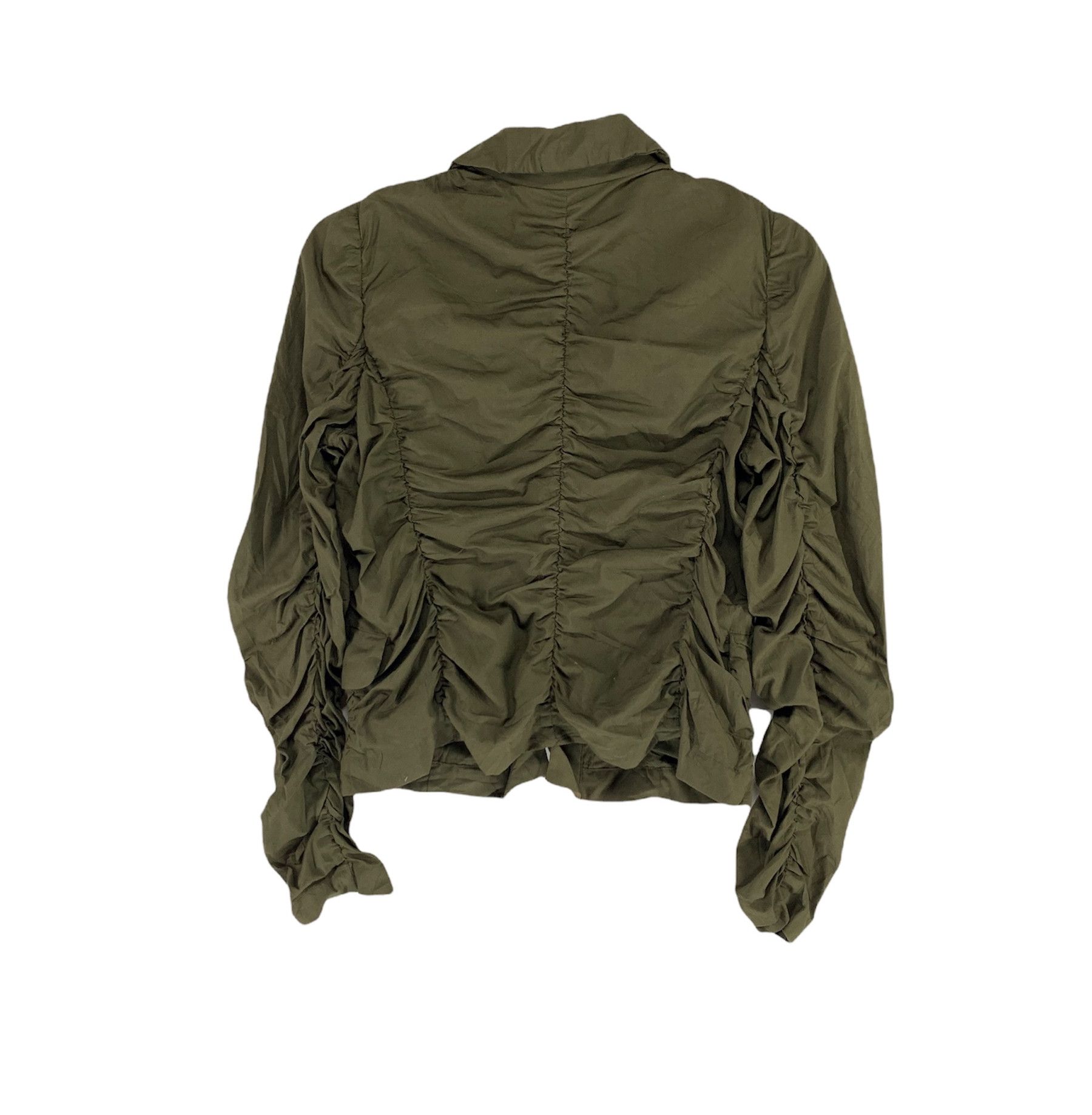 Comme des Garcons × Designer FW08 Comme Des Garcons elastic wrinkled button shirt Size S / US 4 / IT 40 - 2 Thumbnail