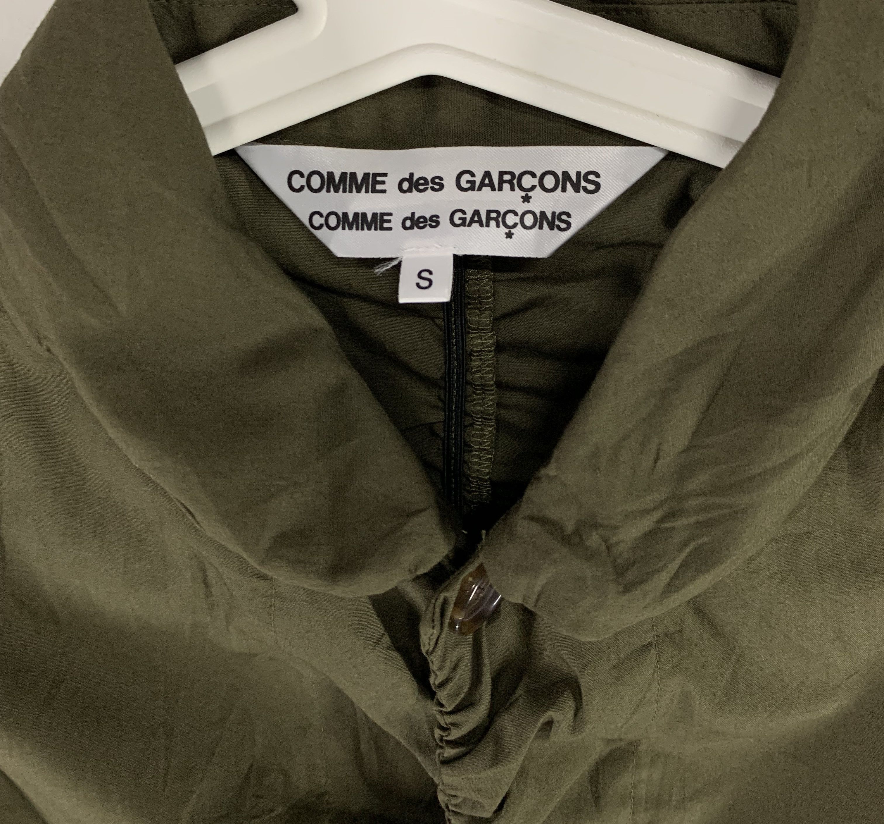 Comme des Garcons × Designer FW08 Comme Des Garcons elastic wrinkled button shirt Size S / US 4 / IT 40 - 6 Thumbnail