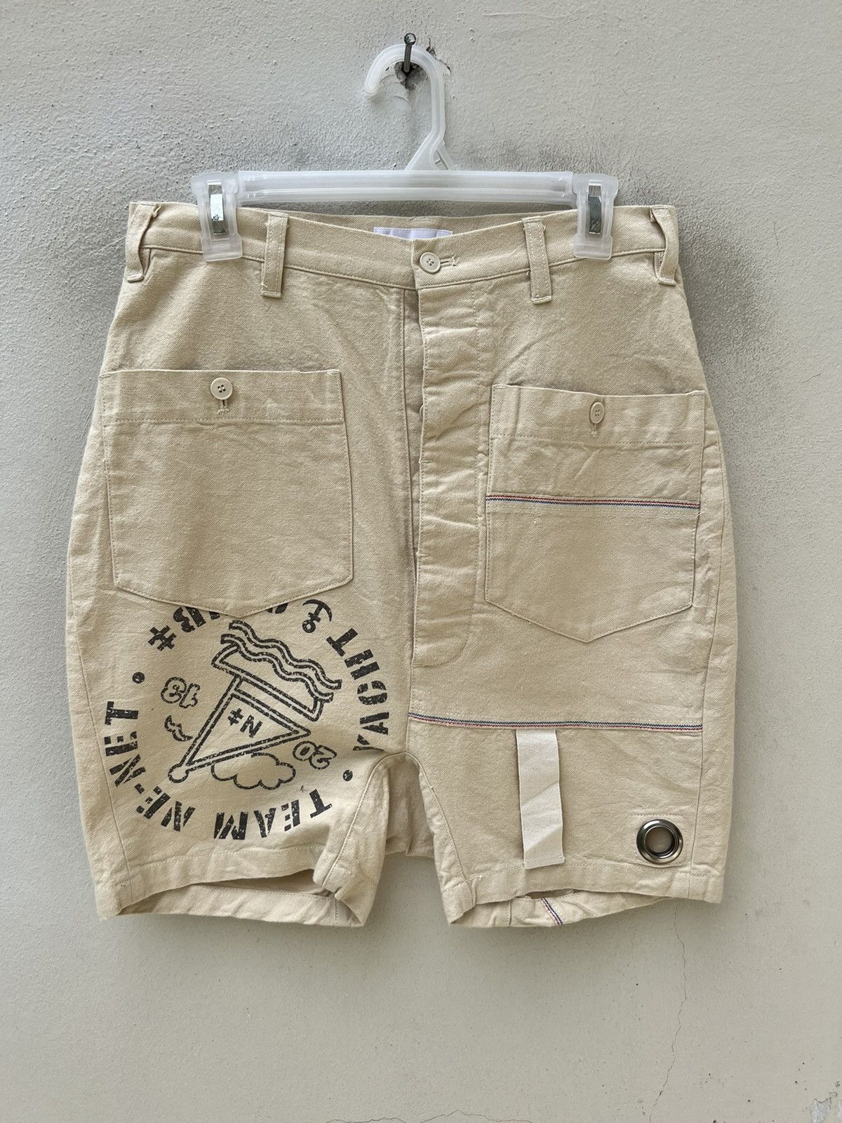 Issey Miyake Issey Miyake Ne-net Japan Team Yachting Short Pant Size US 30 / EU 46 - 6 Thumbnail