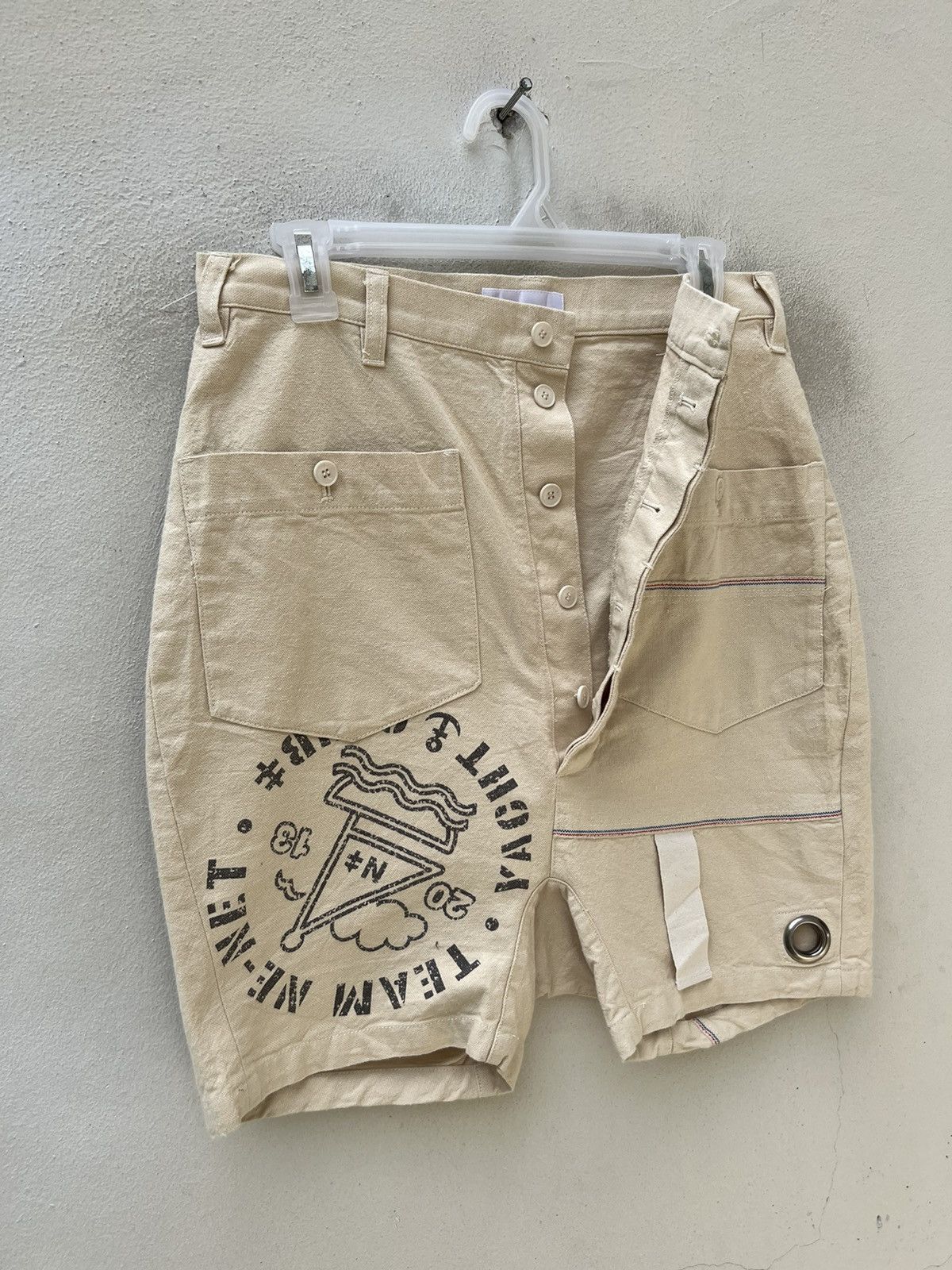 Issey Miyake Issey Miyake Ne-net Japan Team Yachting Short Pant Size US 30 / EU 46 - 7 Thumbnail
