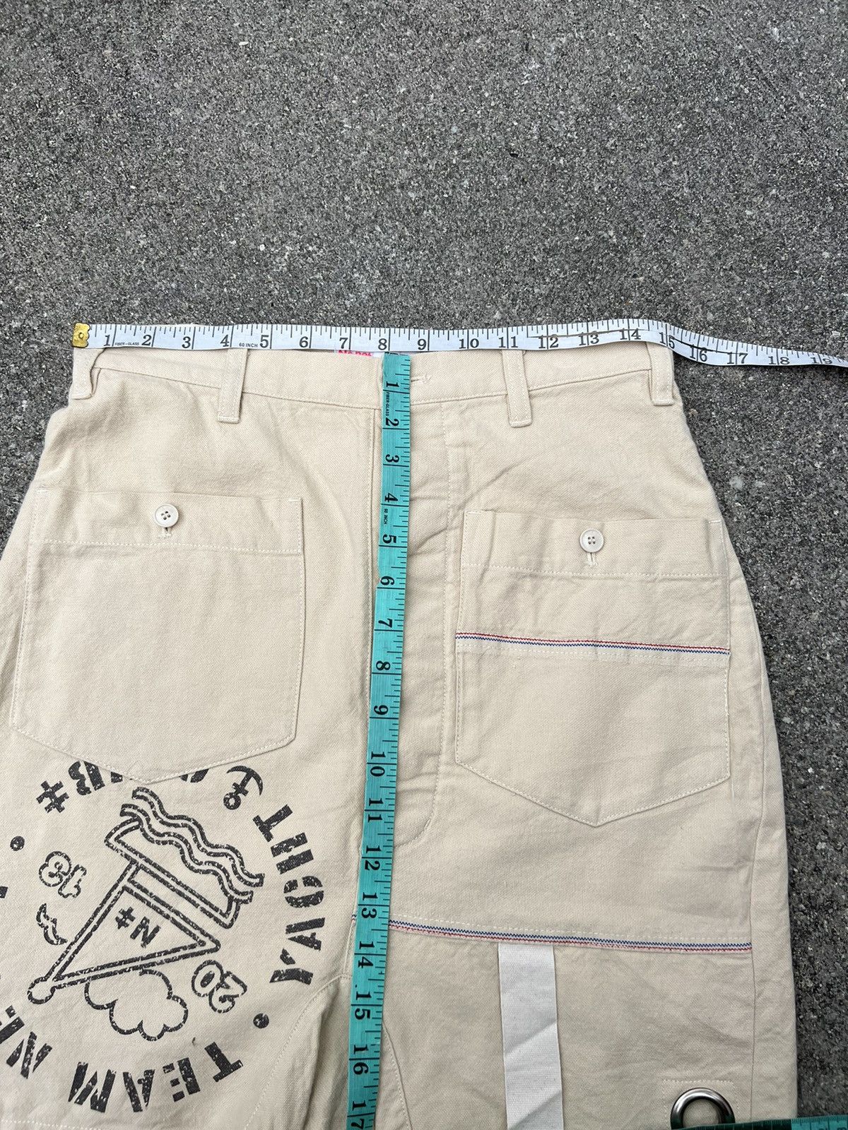 Issey Miyake Issey Miyake Ne-net Japan Team Yachting Short Pant Size US 30 / EU 46 - 2 Thumbnail