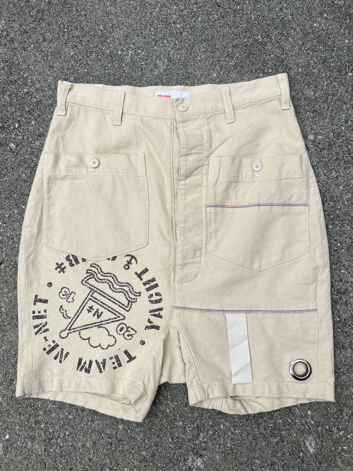 Issey Miyake Issey Miyake Ne-net Japan Team Yachting Short Pant Size US 30 / EU 46 - 1 Thumbnail
