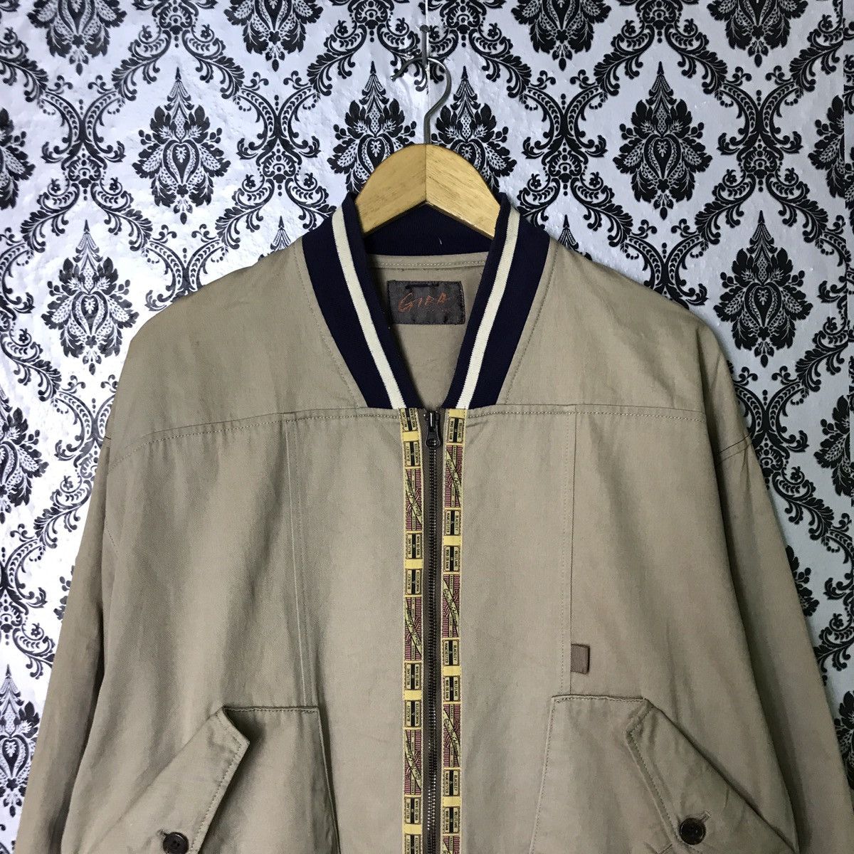 Japanese Brand GIRA POUR HOMME BLOUSON BOMBER STYLE JACKET Size US M / EU 48-50 / 2 - 3 Thumbnail