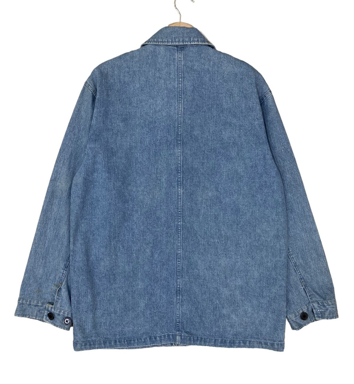 Indigo × Japanese Brand × Pure Blue Japan 🇯🇵 VTG PURE BLUE JAPAN INDIGO PATCHWORK WORKWEAR JACKET Size US M / EU 48-50 / 2 - 5 Thumbnail