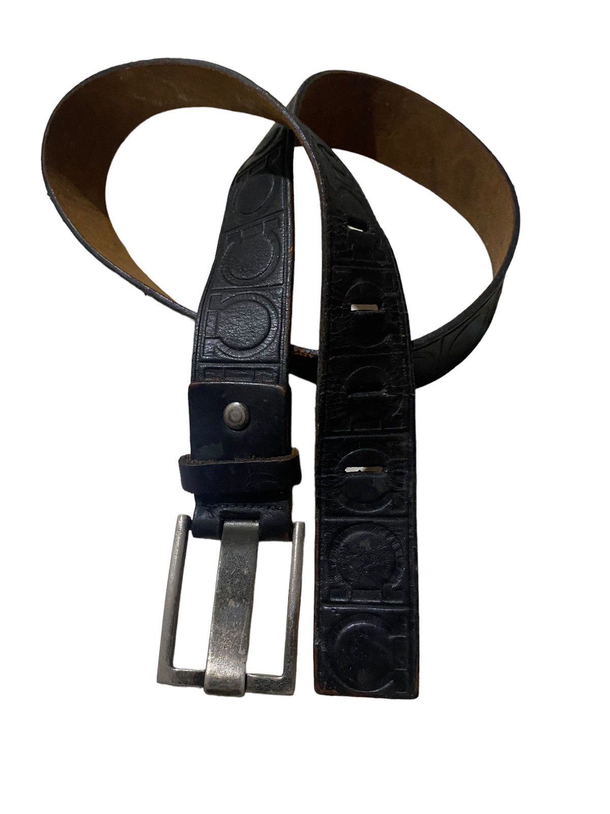 Vintage Salvatore Ferragamor Monogram Belt