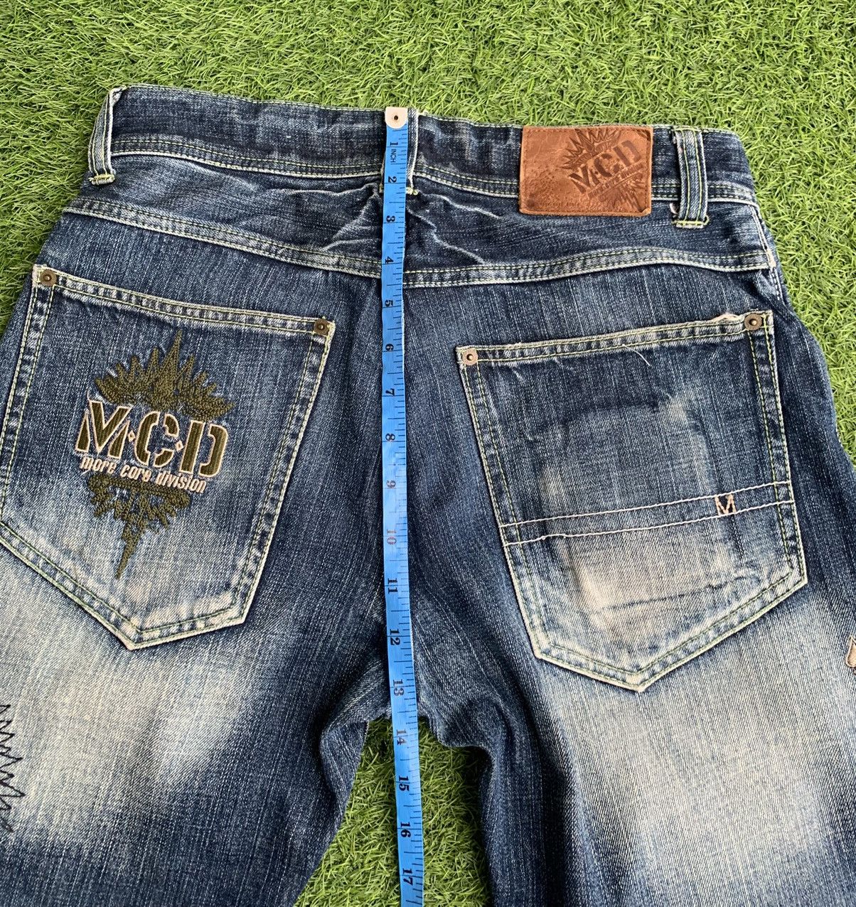 Japanese Brand More Core Division Distressed style Denim Jeans Size US 32 / EU 48 - 22 Thumbnail
