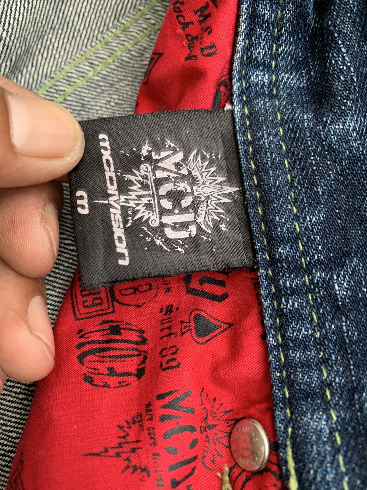 Japanese Brand More Core Division Distressed style Denim Jeans Size US 32 / EU 48 - 14 Thumbnail