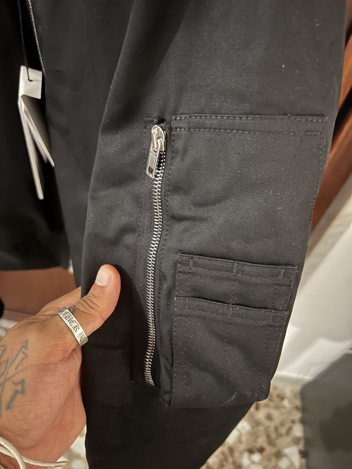 Rick Owens Rick Owens Flight Bomber TW Size US L / EU 52-54 / 3 - 6 Thumbnail