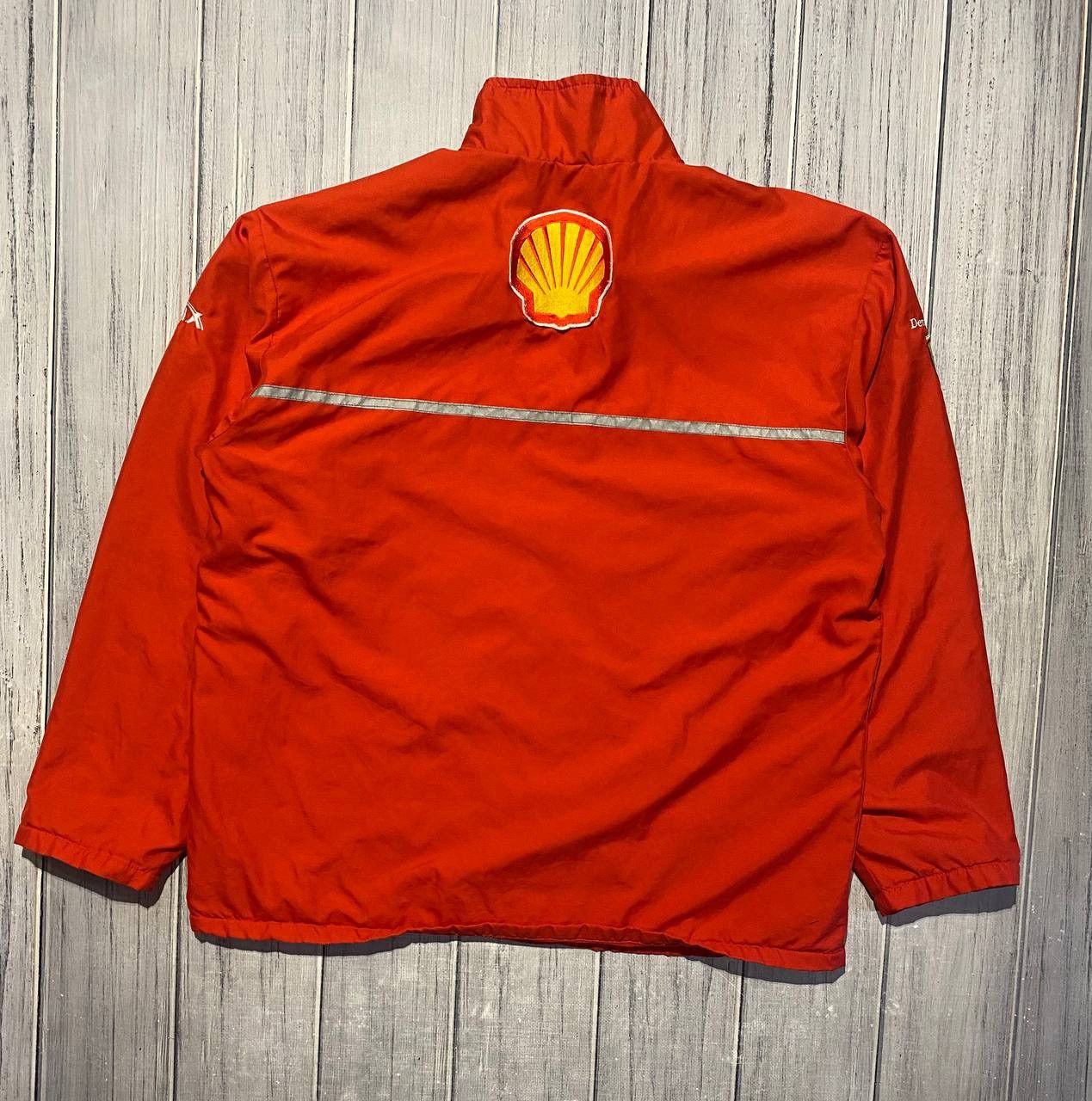 Ferrari Vintage Ferrari Shell Racing Jacket Work F1 90s Size US XL / EU 56 / 4 - 2 Thumbnail