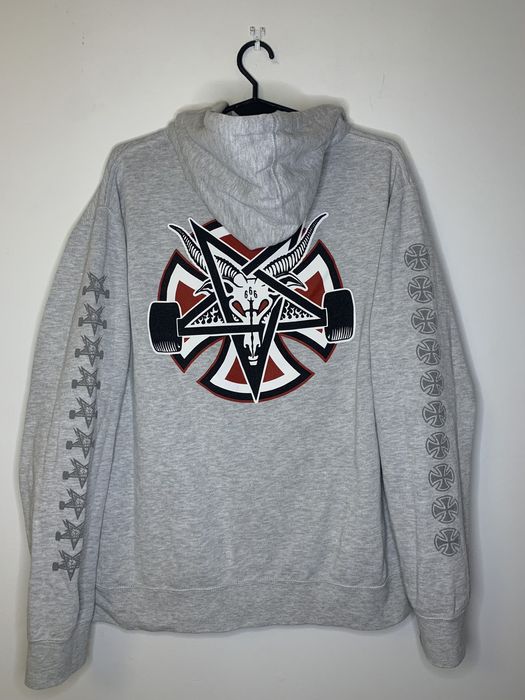 Satanic thrasher hoodie 2025