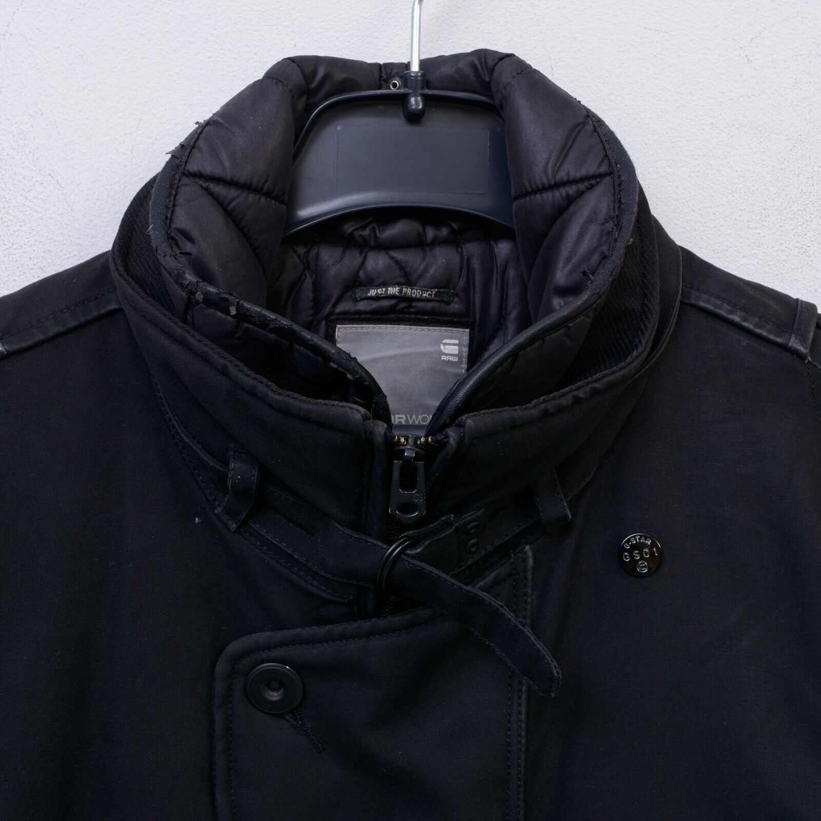 G-Star Minor Relax Trench Jacket Padded Coat Top Outdoors Puffer Size M / US 6-8 / IT 42-44 - 2 Thumbnail