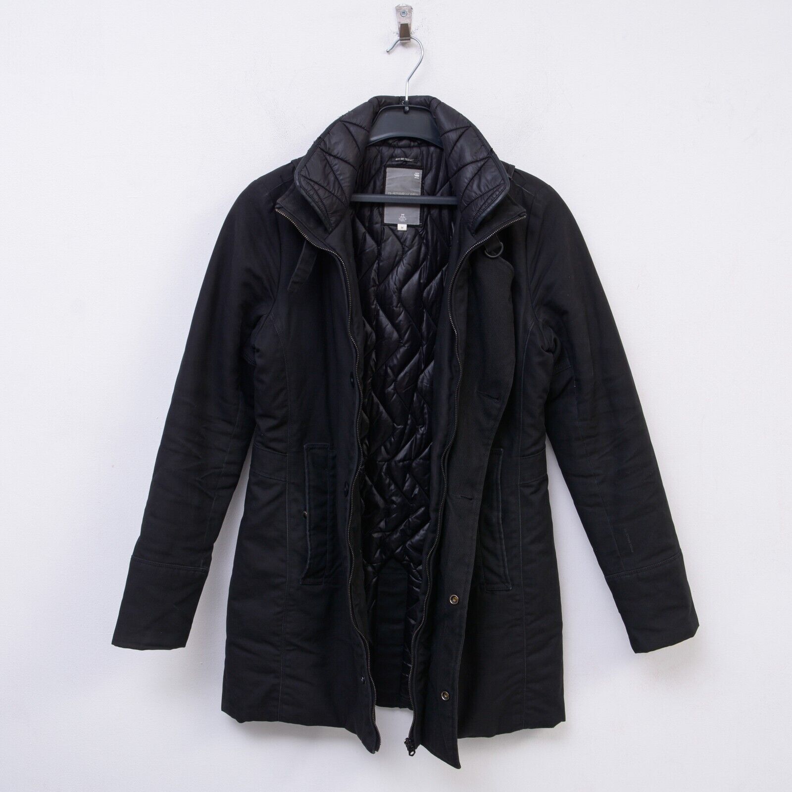 G-Star Minor Relax Trench Jacket Padded Coat Top Outdoors Puffer Size M / US 6-8 / IT 42-44 - 3 Thumbnail