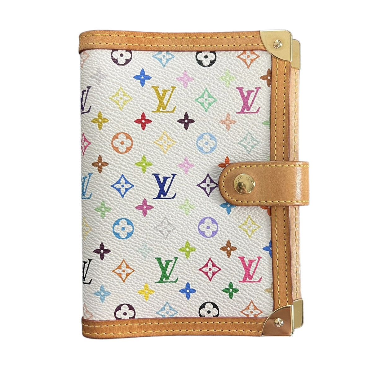 Louis Vuitton × Takashi Murakami Louis Vuitton Multicolor Monogram Agenda Wallet Size ONE SIZE - 1 Thumbnail