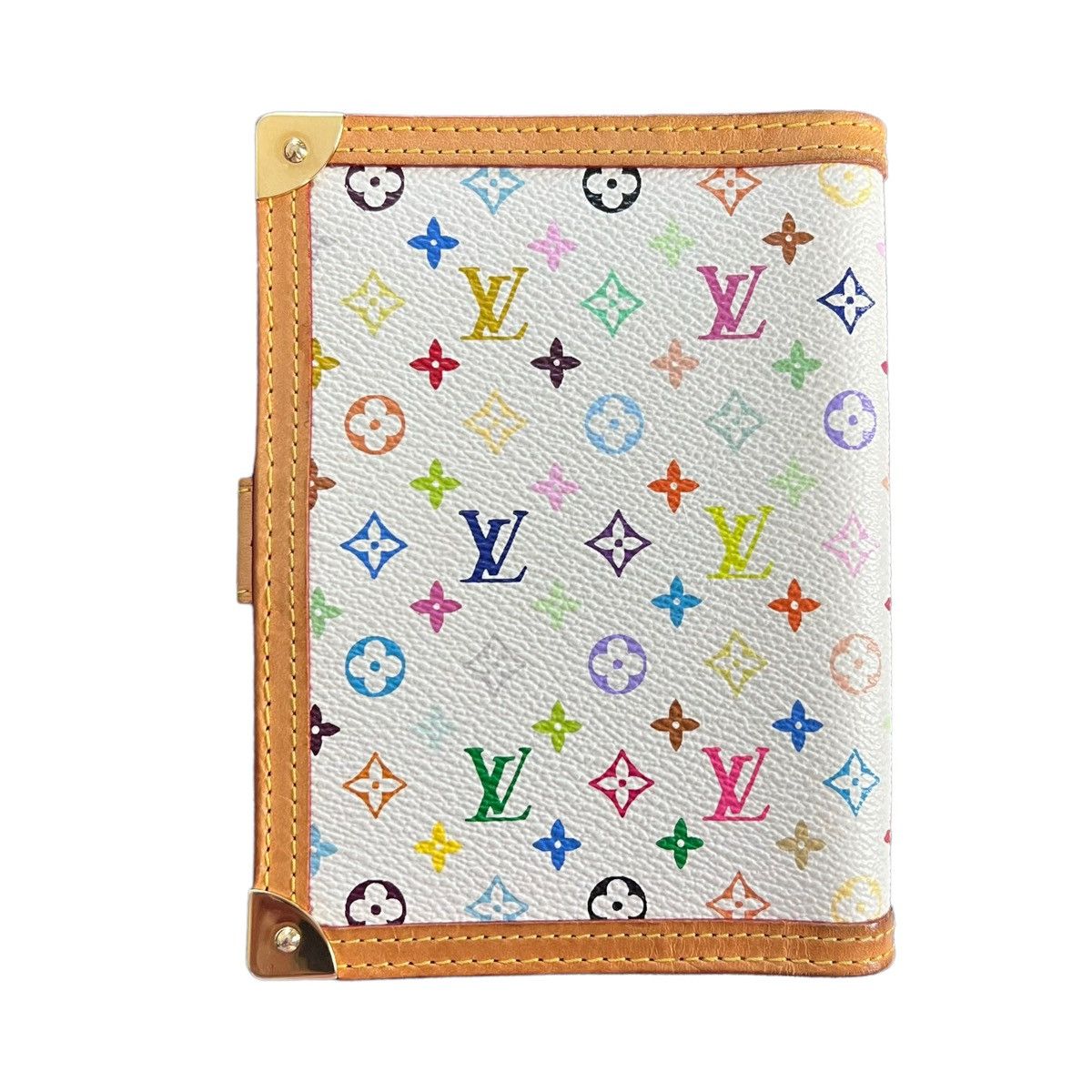 Louis Vuitton × Takashi Murakami Louis Vuitton Multicolor Monogram Agenda Wallet Size ONE SIZE - 2 Thumbnail