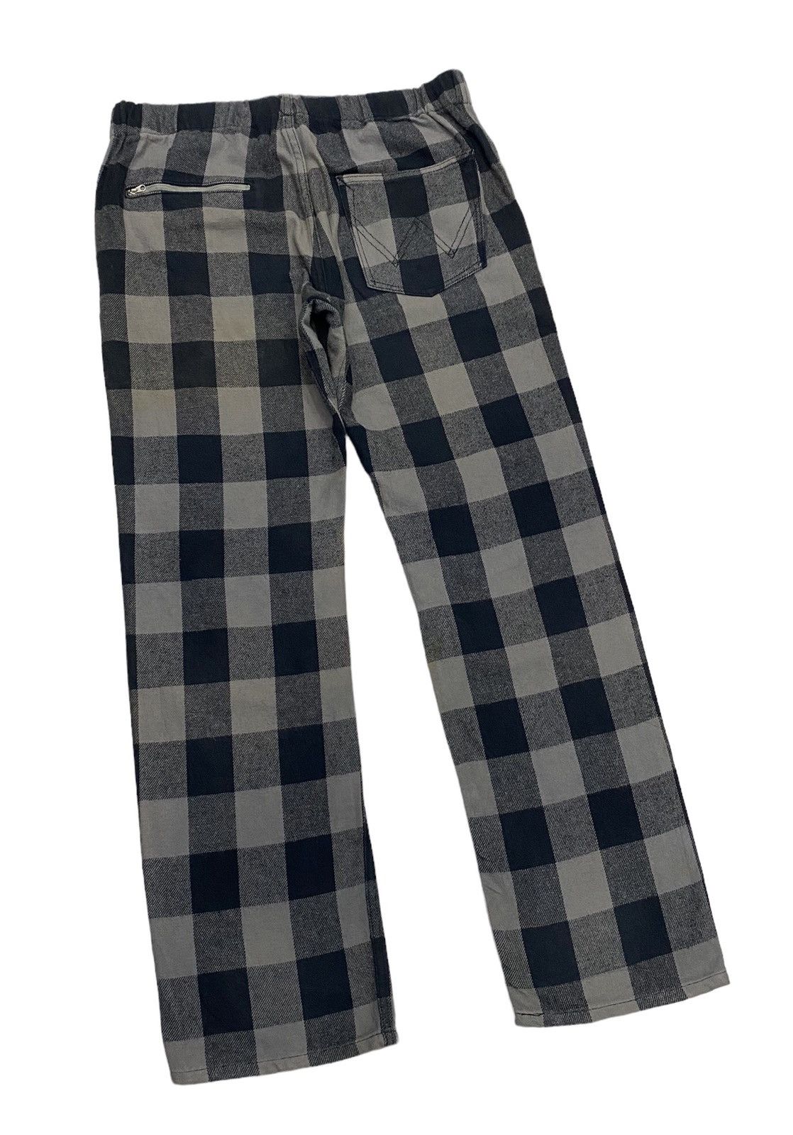 Japanese Brand WRANGLER CHECKERED PLAID CASUAL PANTS Size US 34 / EU 50 - 6 Thumbnail