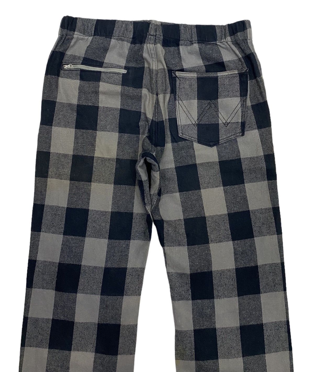 Japanese Brand WRANGLER CHECKERED PLAID CASUAL PANTS Size US 34 / EU 50 - 4 Thumbnail