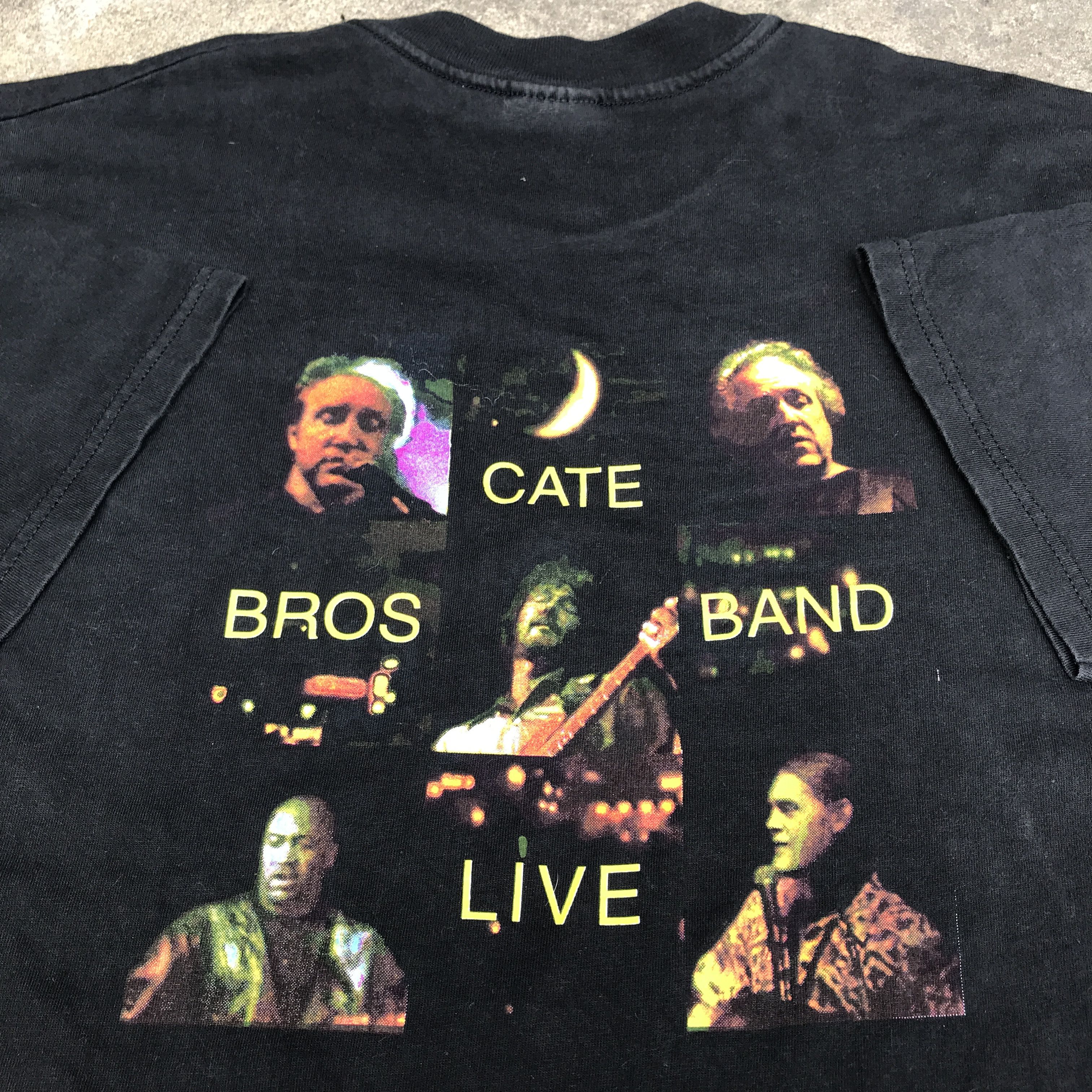 Vtg 90s The Cate Brothers Band Southern soul Promo Tee Shirt