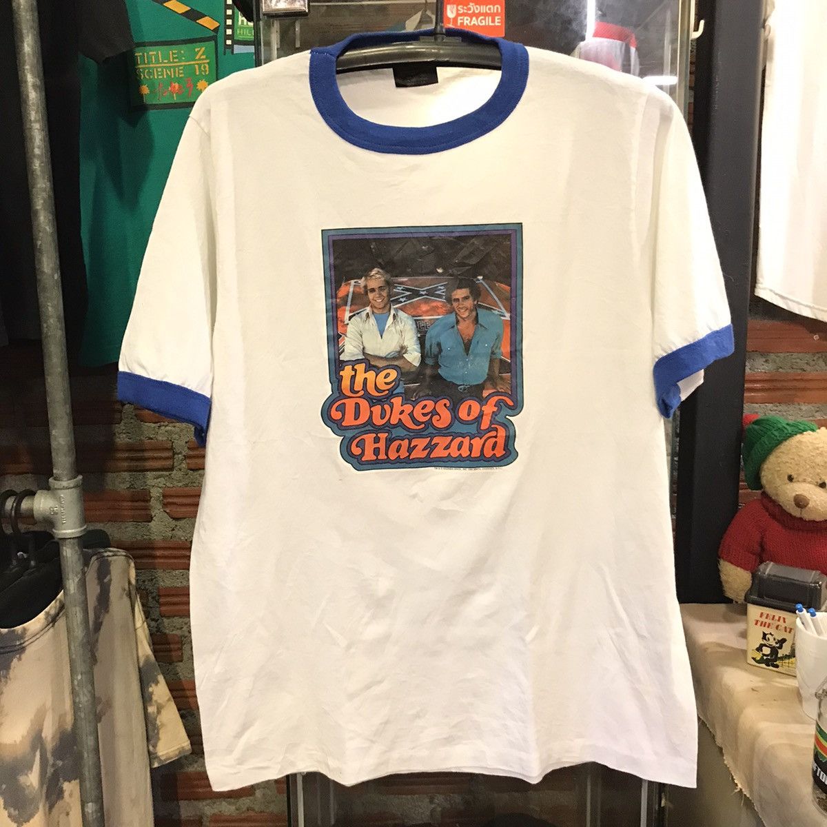 Vintage × Warner Bros The Dukes Of Hazzard Movie Ringer Tee 1996 | Grailed