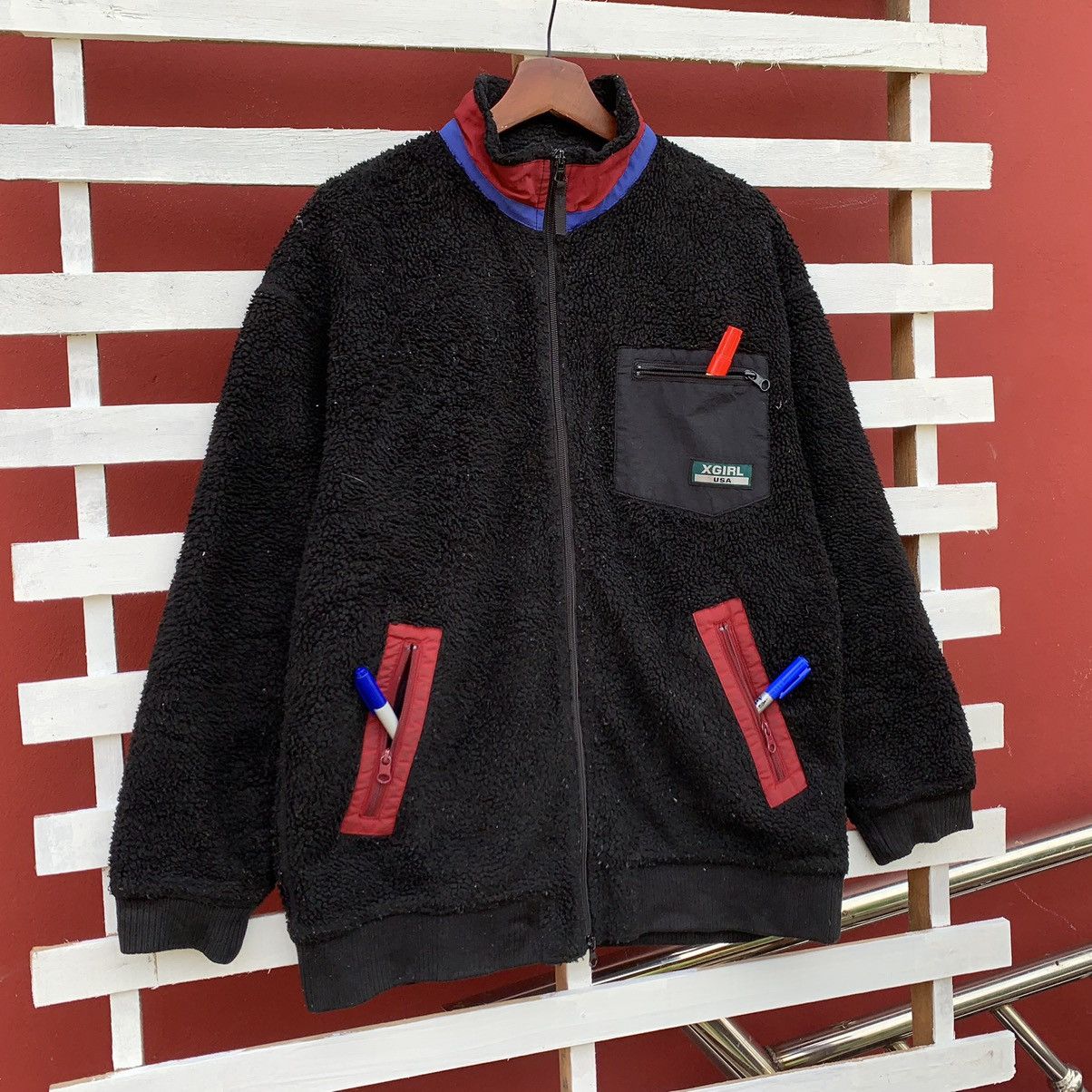 Other Xgirl Usa Sherpa Fleece Jacket Size US L / EU 52-54 / 3 - 4 Thumbnail