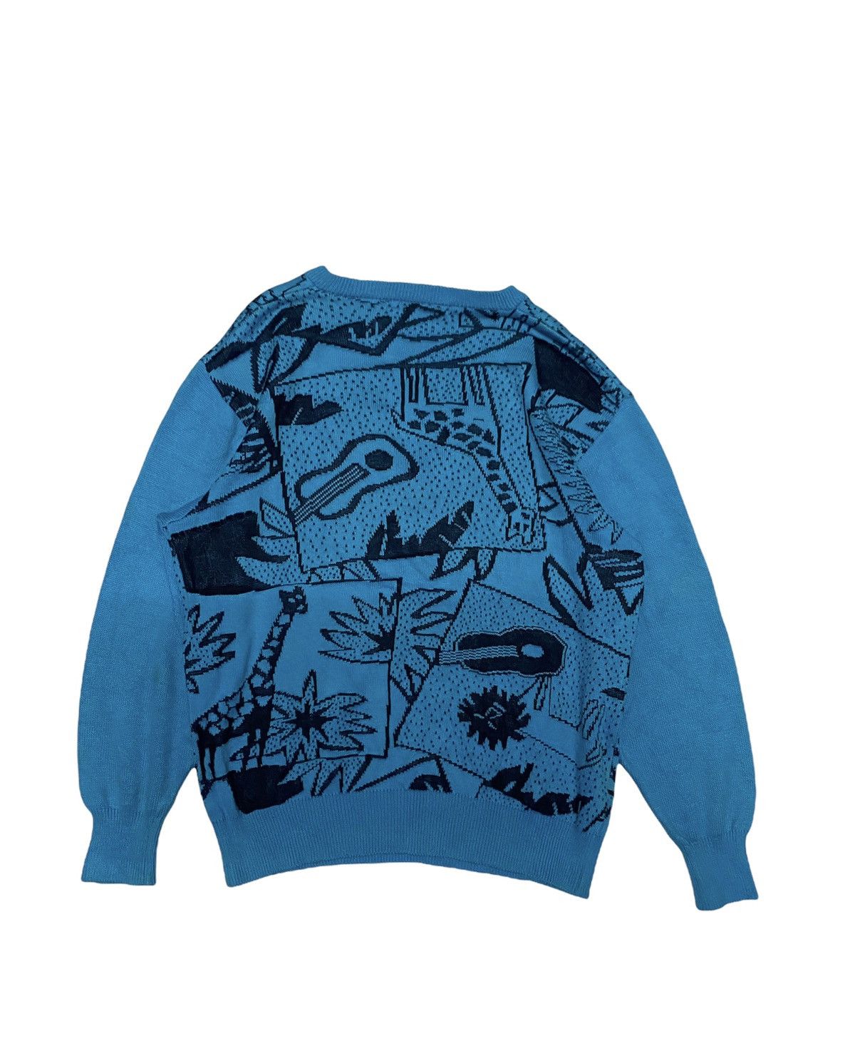 Dior 90s DIOR sport intarsia jacquard knit Size US S / EU 44-46 / 1 - 2 Thumbnail