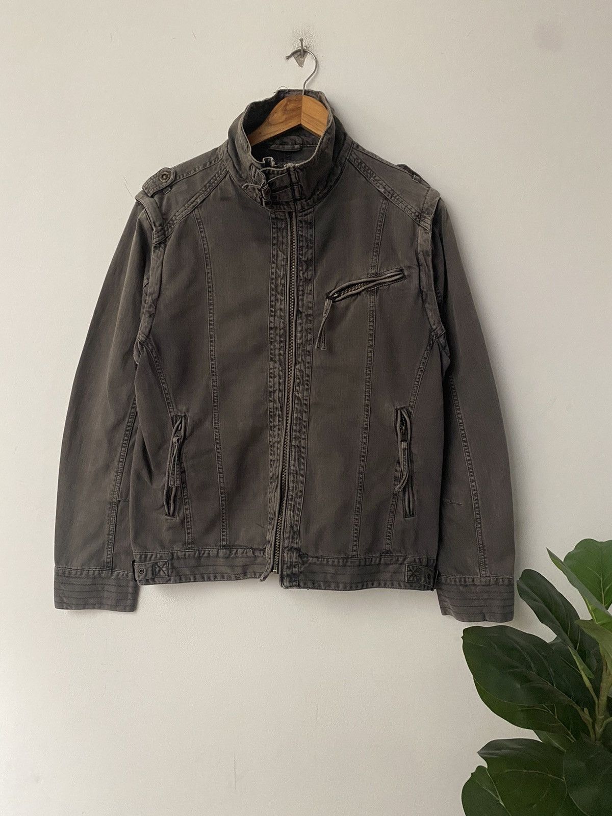 Japanese Brand × Seditionaries IKKA 🇯🇵 Tactical biker jacket nice designer Size US L / EU 52-54 / 3 - 3 Thumbnail