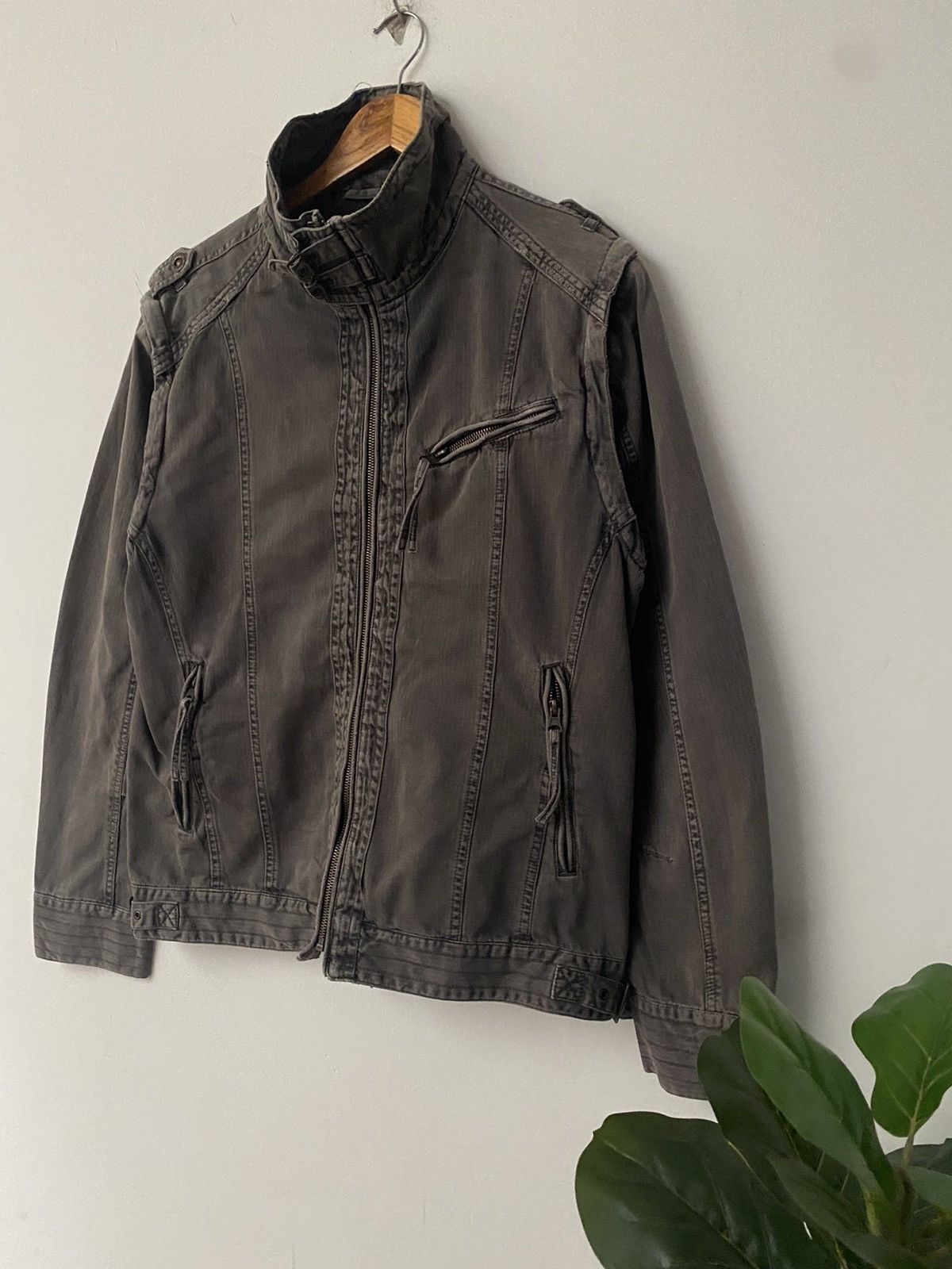 Japanese Brand × Seditionaries IKKA 🇯🇵 Tactical biker jacket nice designer Size US L / EU 52-54 / 3 - 4 Thumbnail