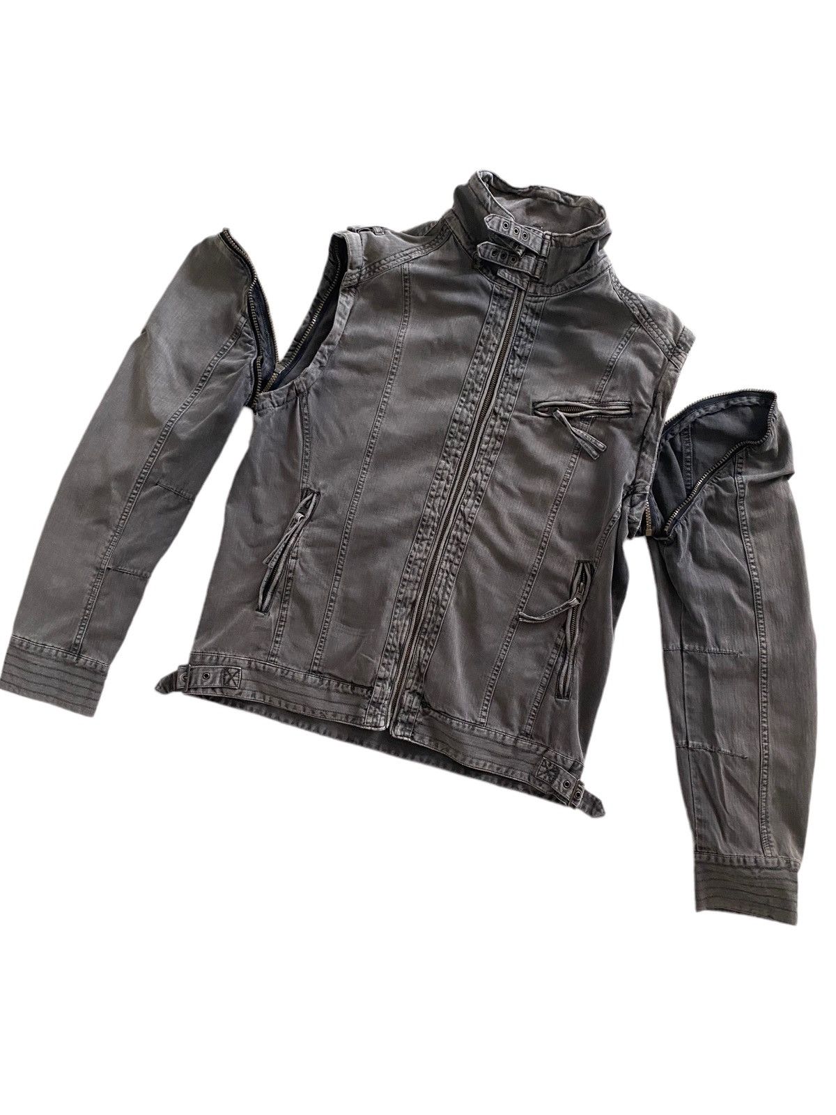 Japanese Brand × Seditionaries IKKA 🇯🇵 Tactical biker jacket nice designer Size US L / EU 52-54 / 3 - 2 Thumbnail