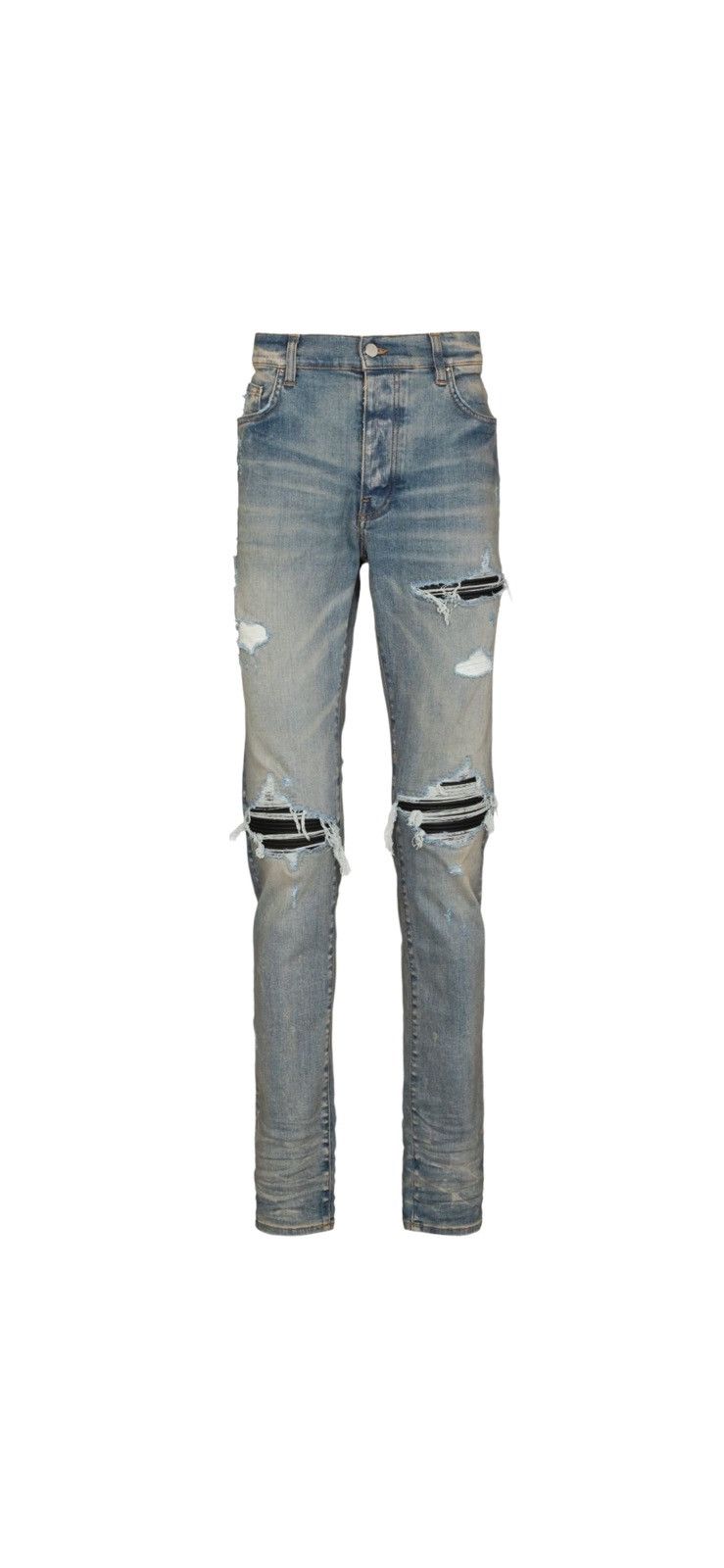 Amiri MX1 Distressed Skinny Jeans
