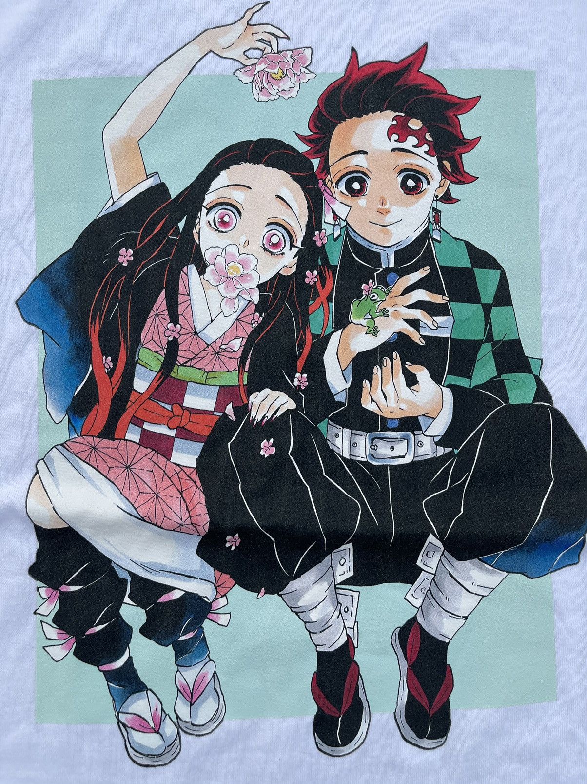 Anime × Cartoon Network × Japanese Brand Demon Slayer Official Limited Tshirt Size US L / EU 52-54 / 3 - 2 Thumbnail